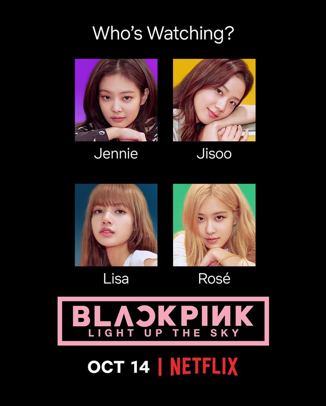 BLACKPINK紀錄片10月14日登陸Netflix 新專輯絕密片段終極曝光
