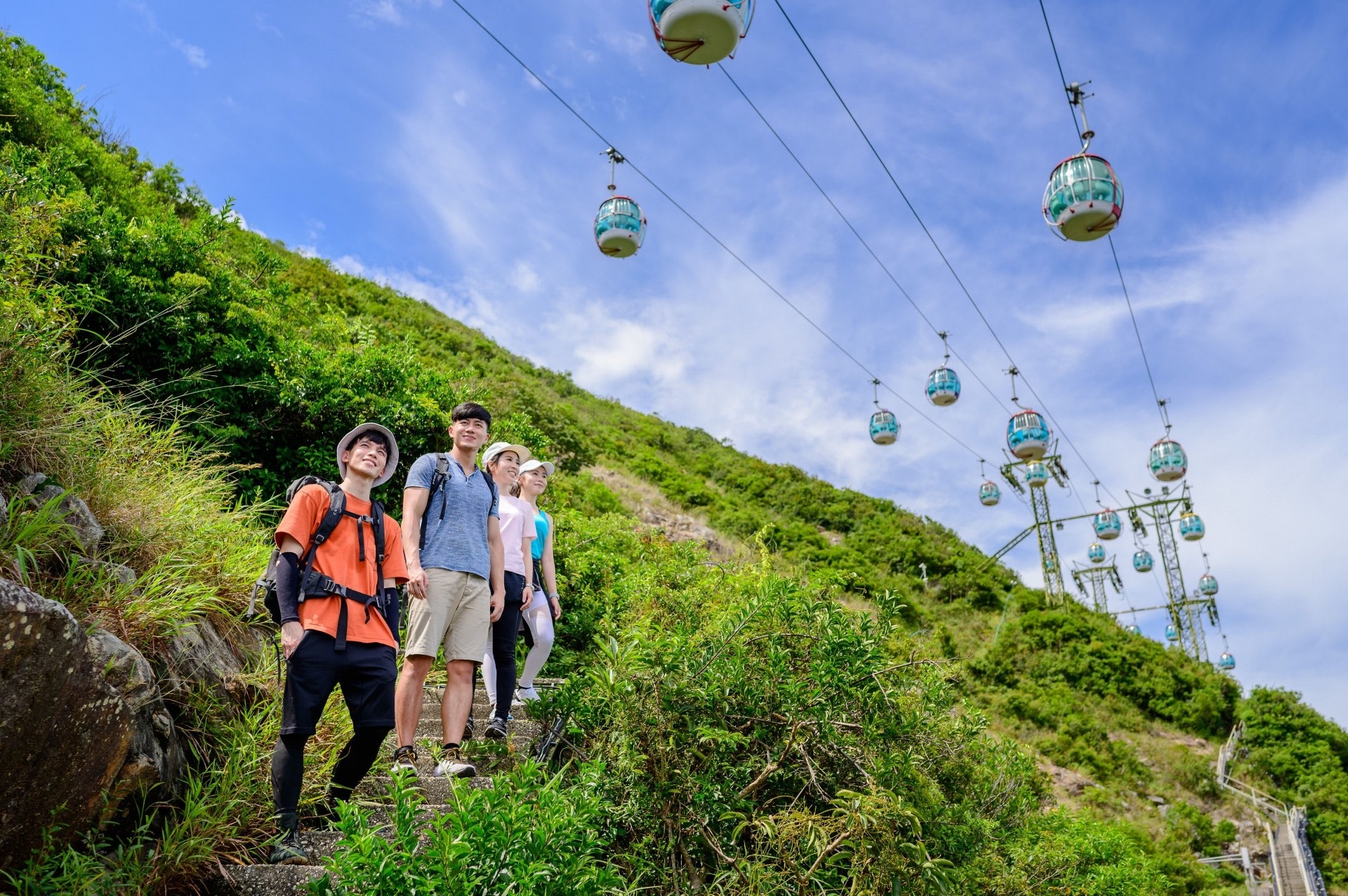 行山 海洋公園辦南朗山秘道行山團帶你到纜車路線下打卡 香港01 即時體育