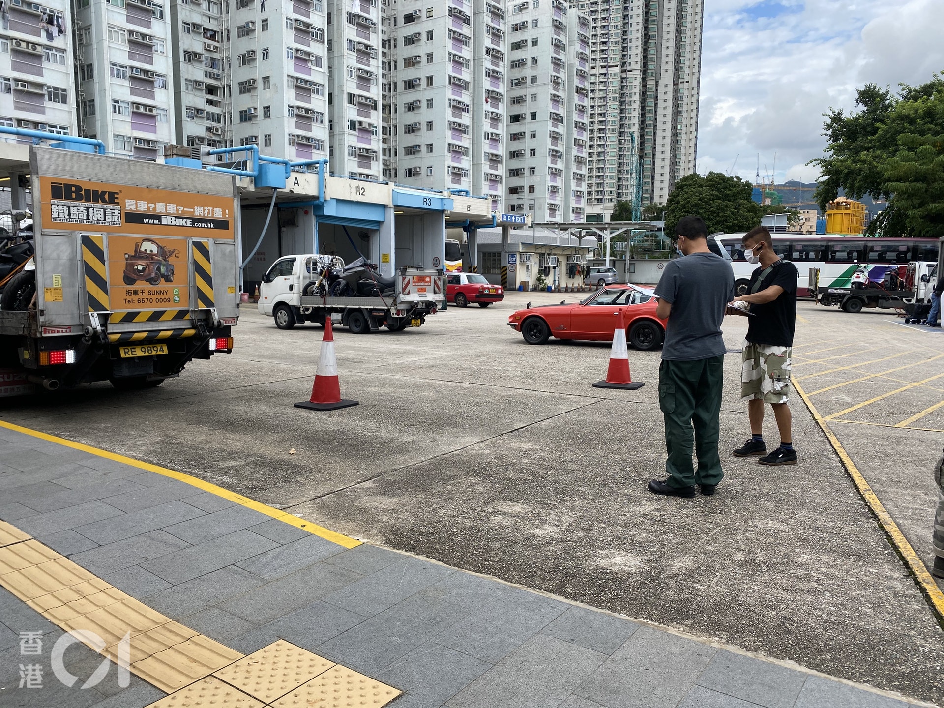 土瓜灣驗車中心有員工確診司機蒙在鼓裡職員 部門反應慢咗啲 香港01 突發