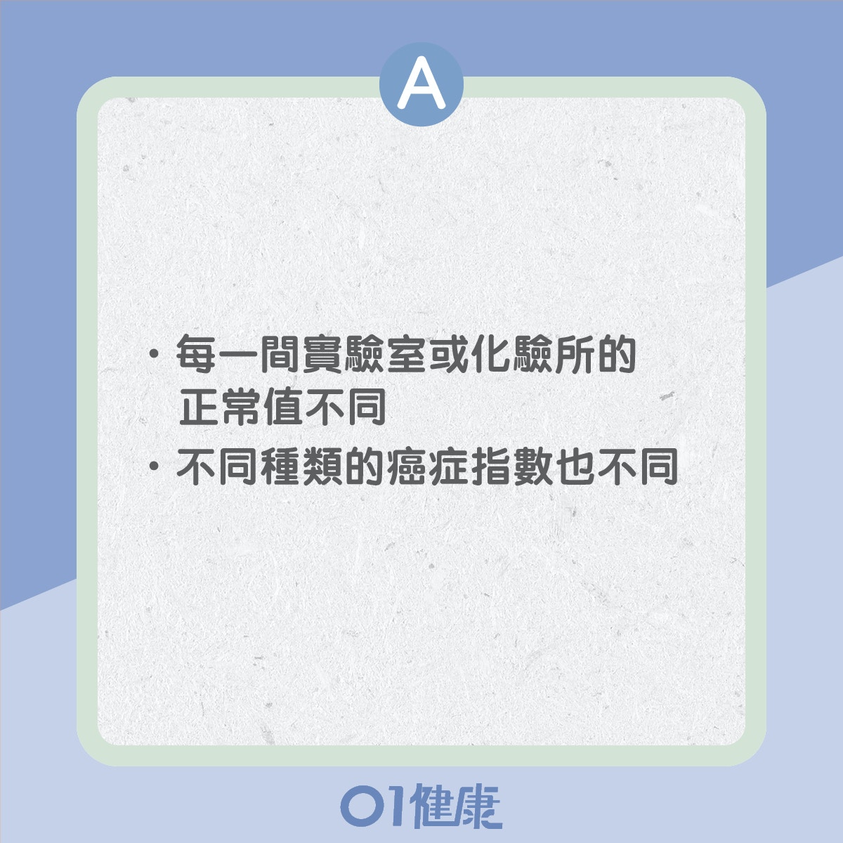 癌症指數高不等於患癌！醫生教看癌指數4用途驗血就得？
