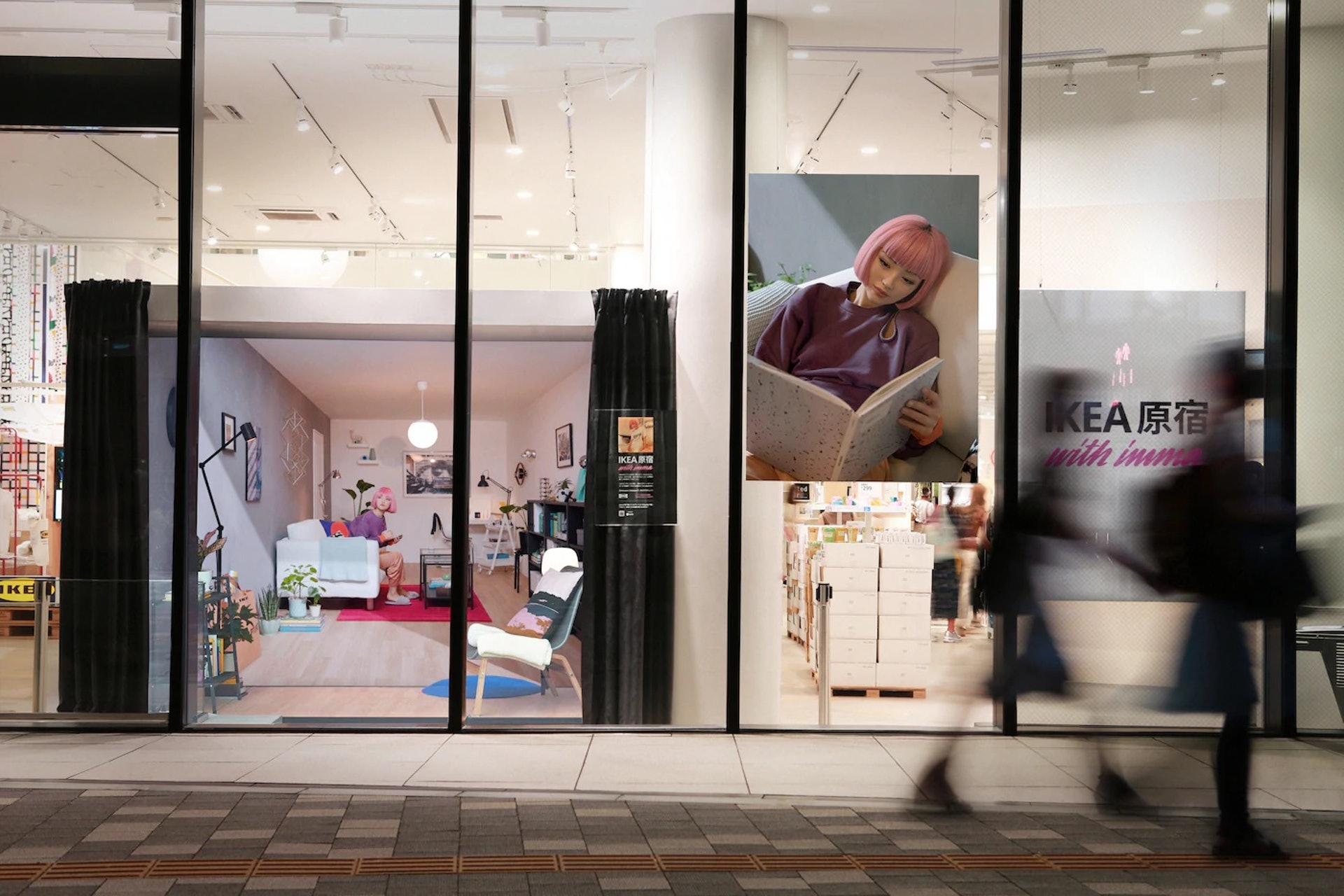 Ikea 原宿新店開幕日本宜家代言人竟是ig擁25萬追隨者的假人
