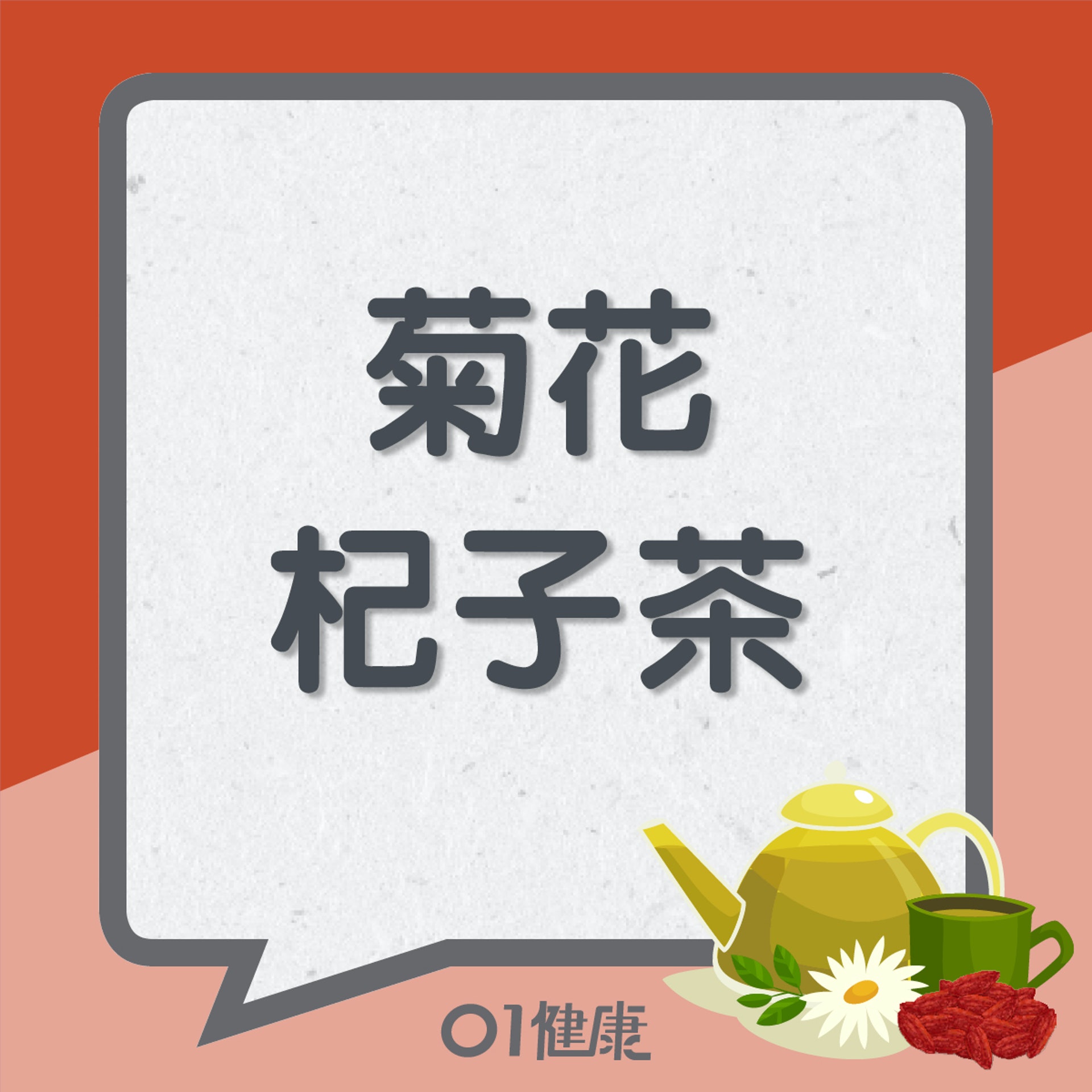 菊花杞子茶(01製圖) 菊花杞子茶(01製圖)