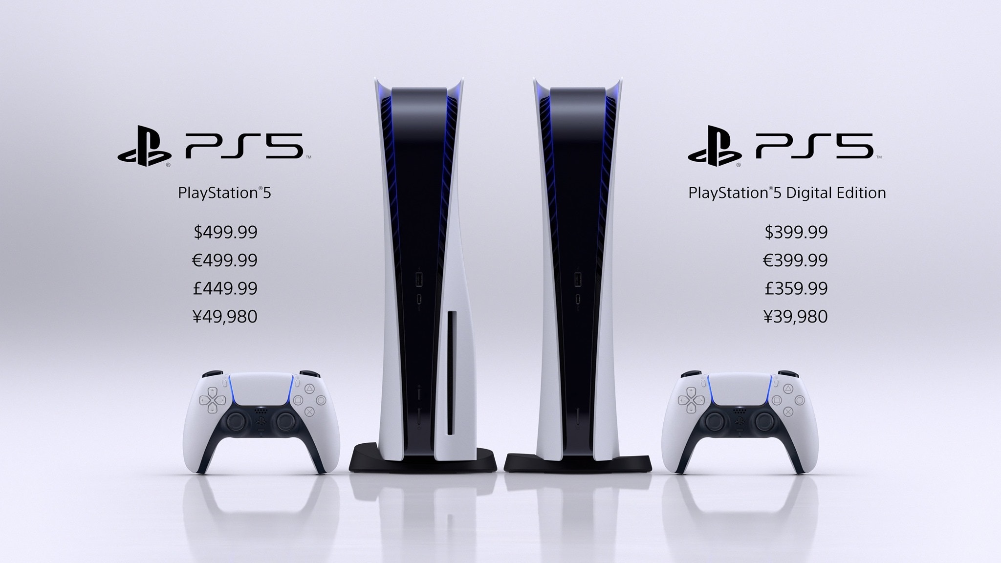 PS5公布了售價。（PlayStation）