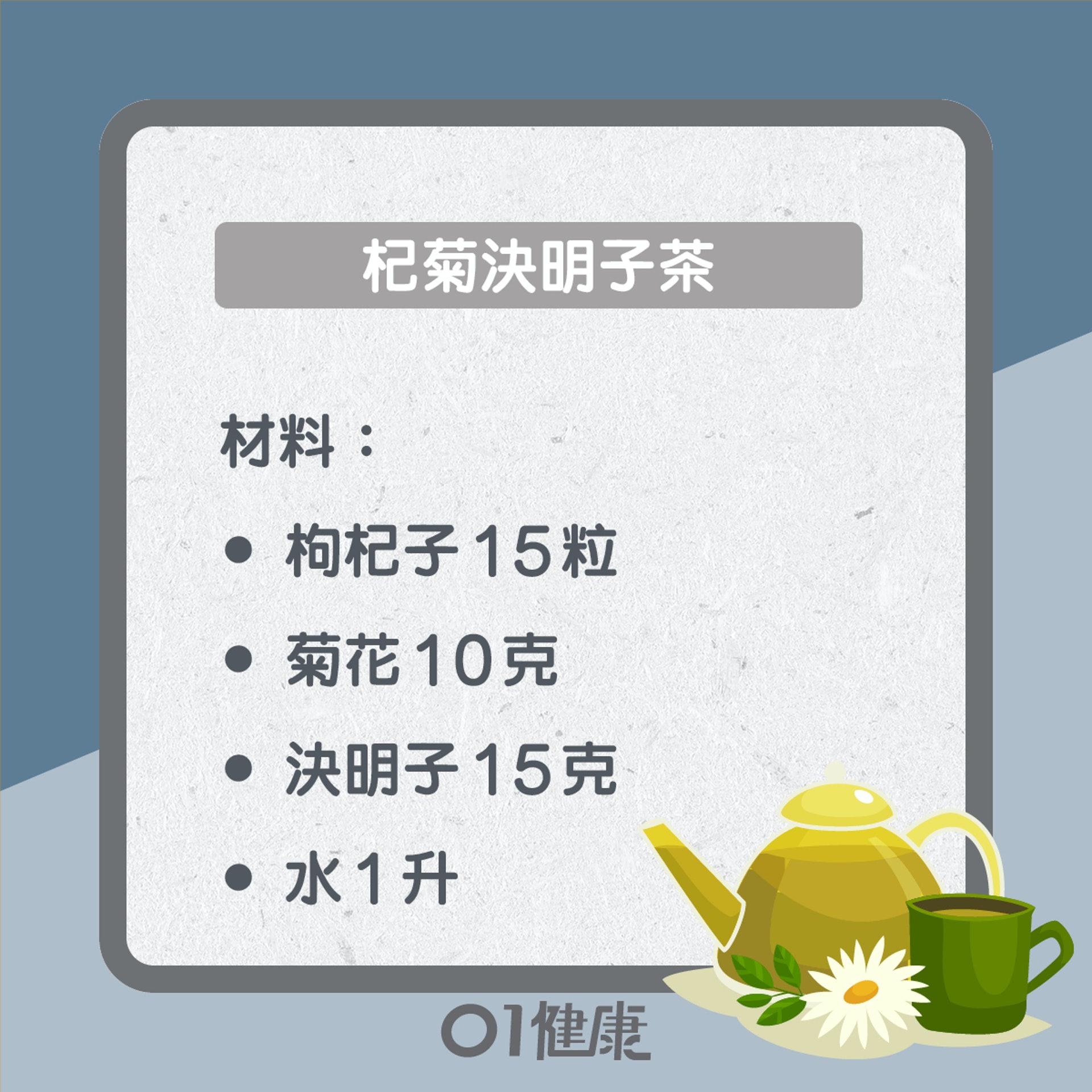 杞菊決明子茶(01製圖) 杞菊決明子茶(01製圖)