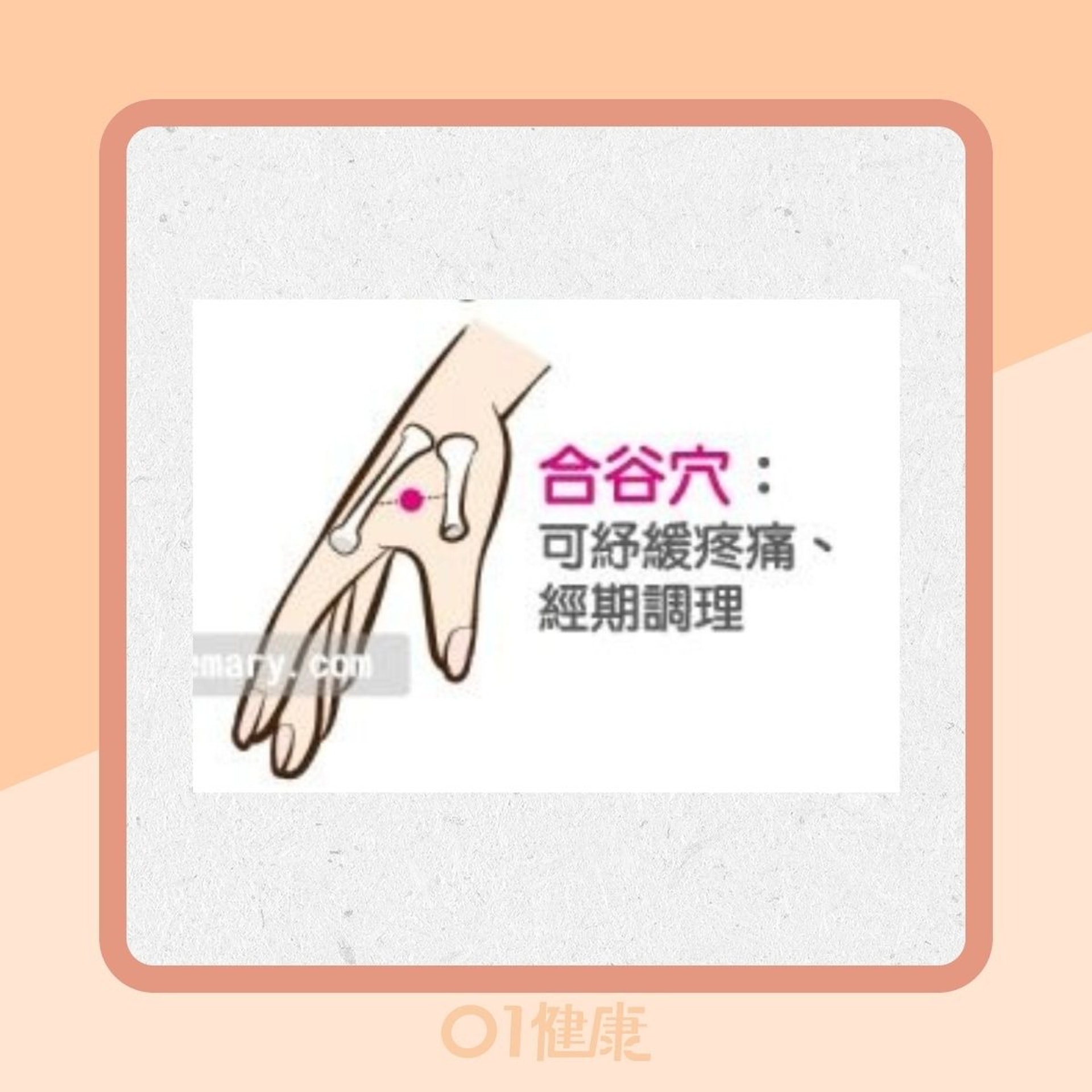 經痛緩解3穴位(健談授權使用/01製圖) 經痛緩解3穴位(健談授權使用/01製圖)