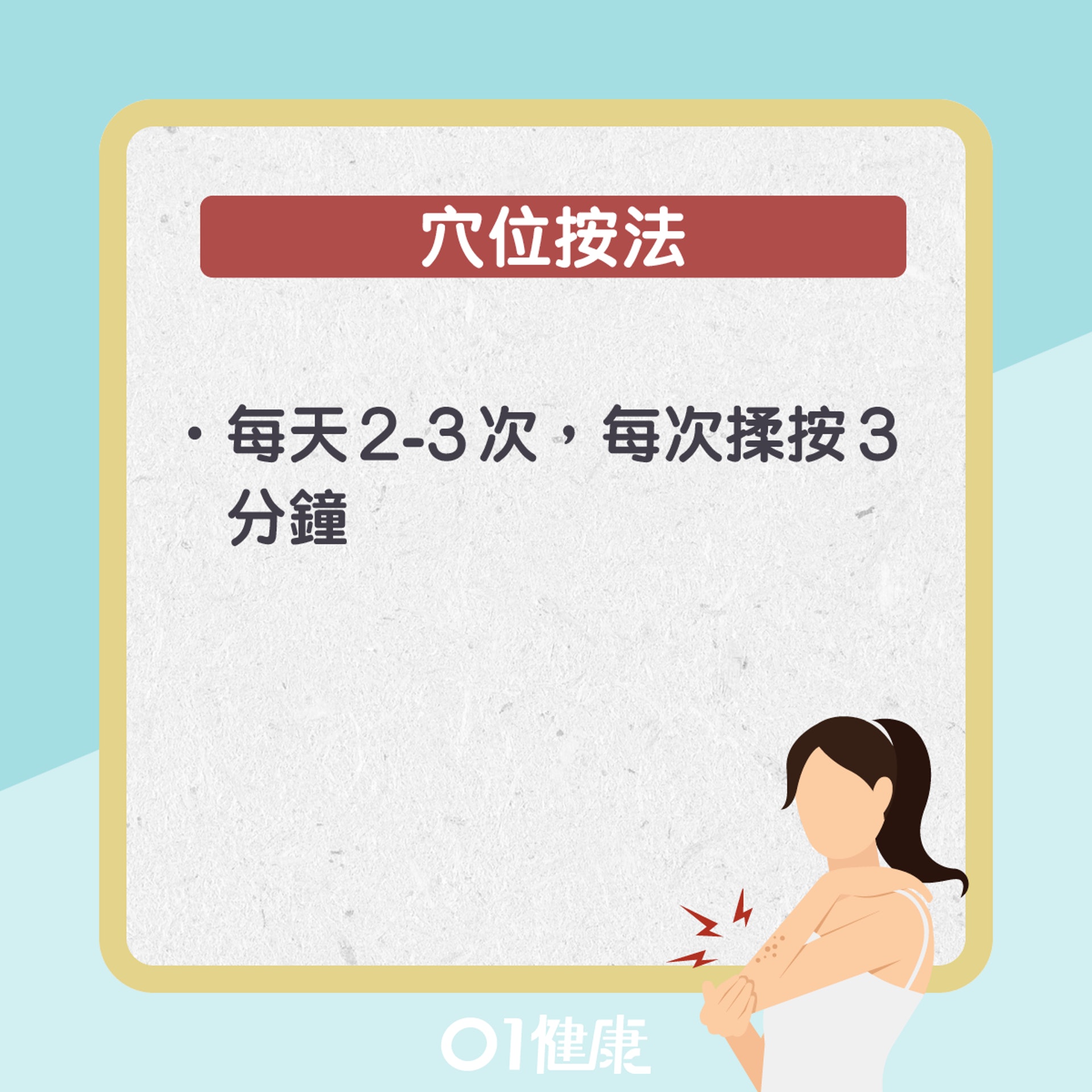 改善入秋關節炎穴位(01製圖) 改善入秋關節炎穴位(01製圖)