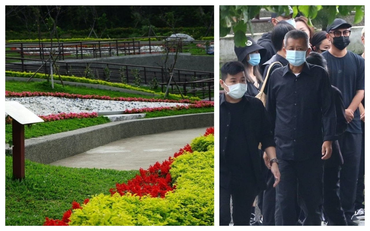 小鬼逝世 長眠陽明山臻善園舉行 花葬 爸爸親灑骨灰 香港01 即時娛樂