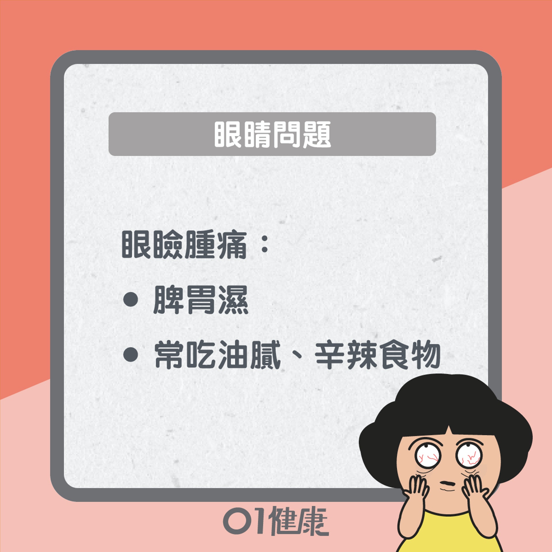 眼睛問題知多啲(01製圖) 眼睛問題知多啲(01製圖)