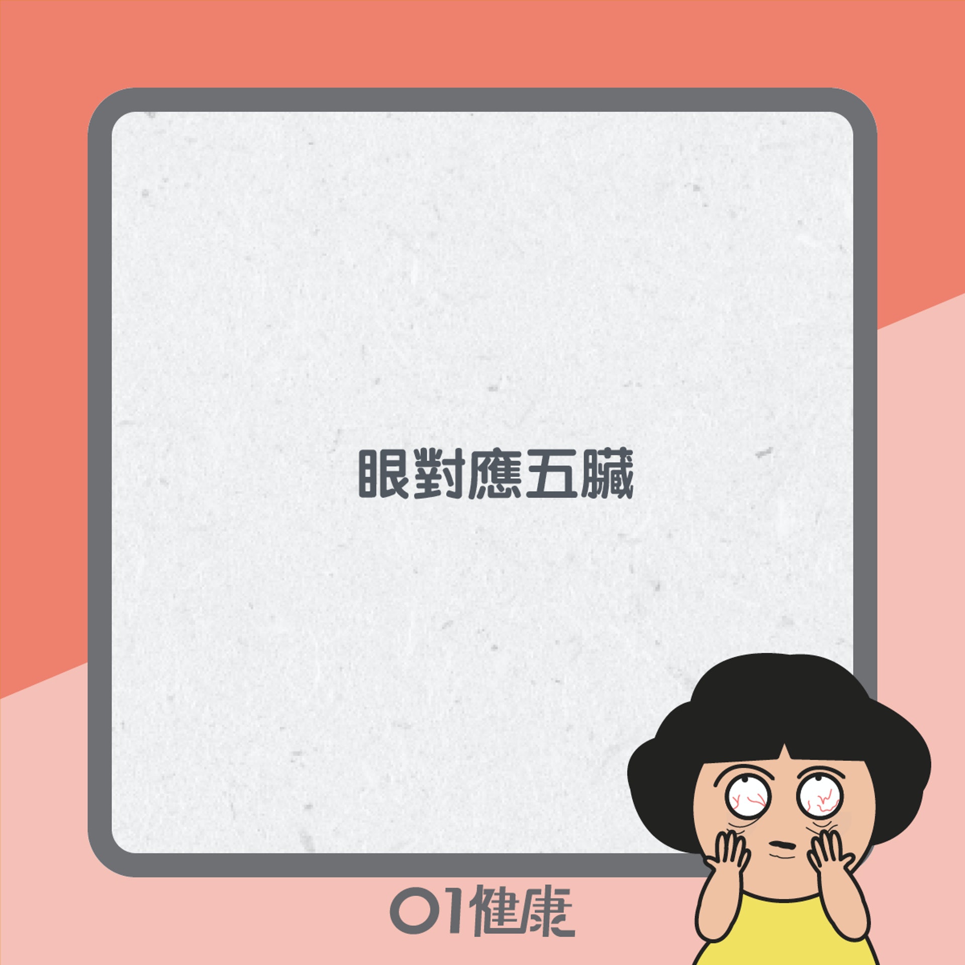 中醫看眼睛(01製圖) 中醫看眼睛(01製圖)
