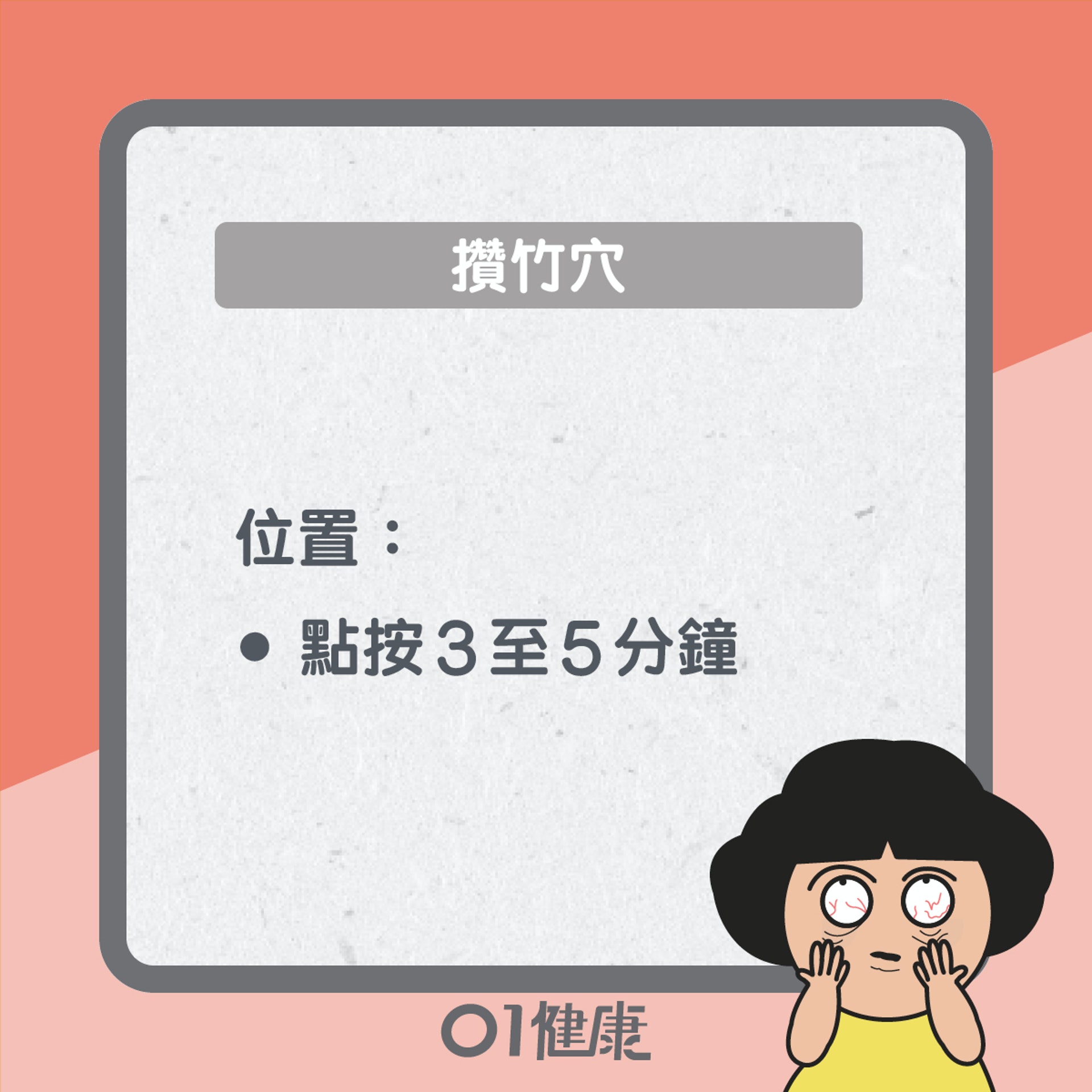 攢竹穴知多啲(01製圖) 攢竹穴知多啲(01製圖)