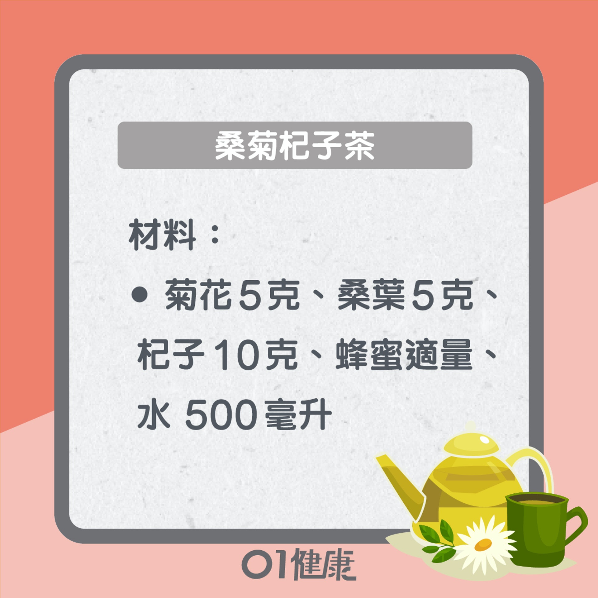 桑菊杞子茶(01製圖) 桑菊杞子茶(01製圖)