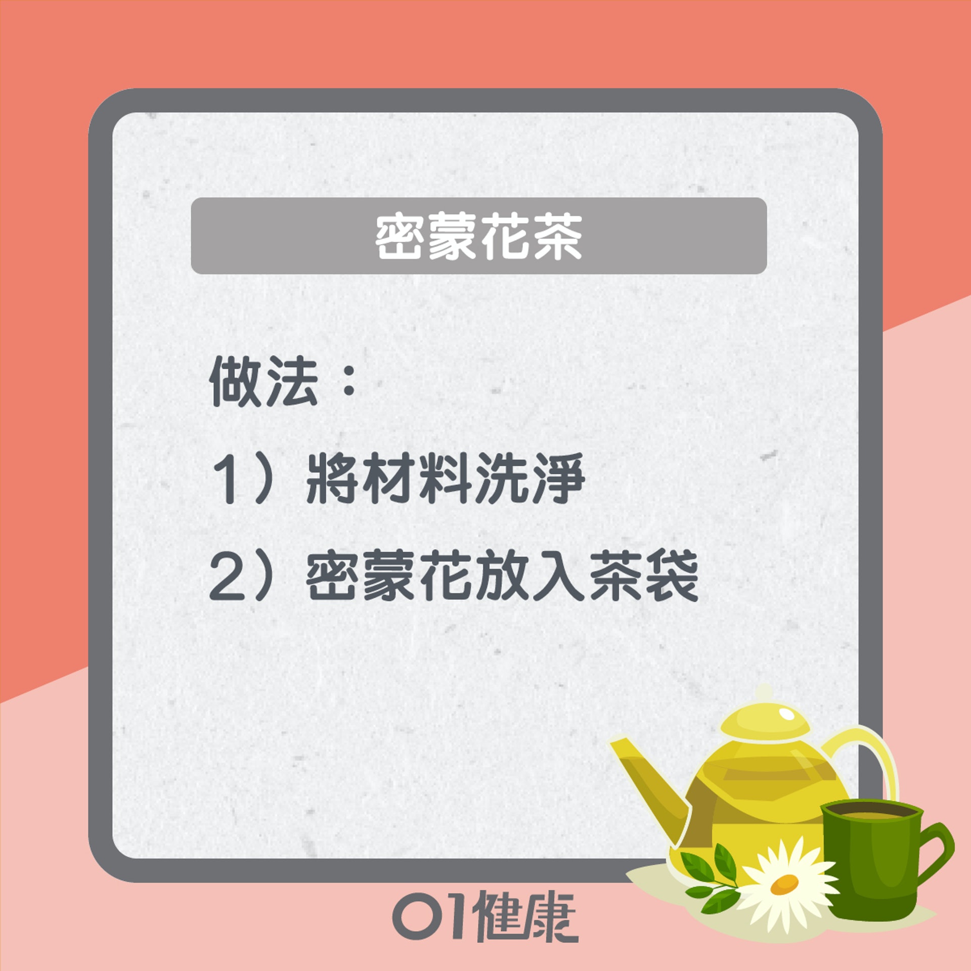 密蒙花茶知多啲(01製圖) 密蒙花茶知多啲(01製圖)
