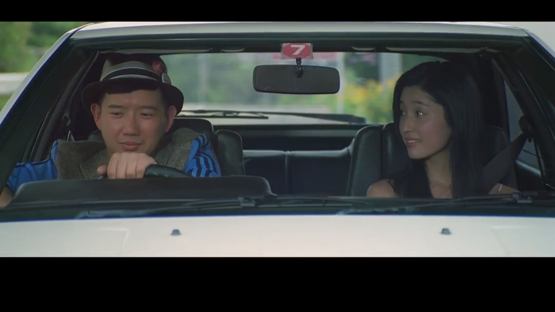 《頭文字D》中,杜汶澤乘機想帶田中千繪去時鐘酒店開心一下。(影片擷圖) 《頭文字D》中,杜汶澤乘機想帶田中千繪去時鐘酒店開心一下。(影片擷圖)