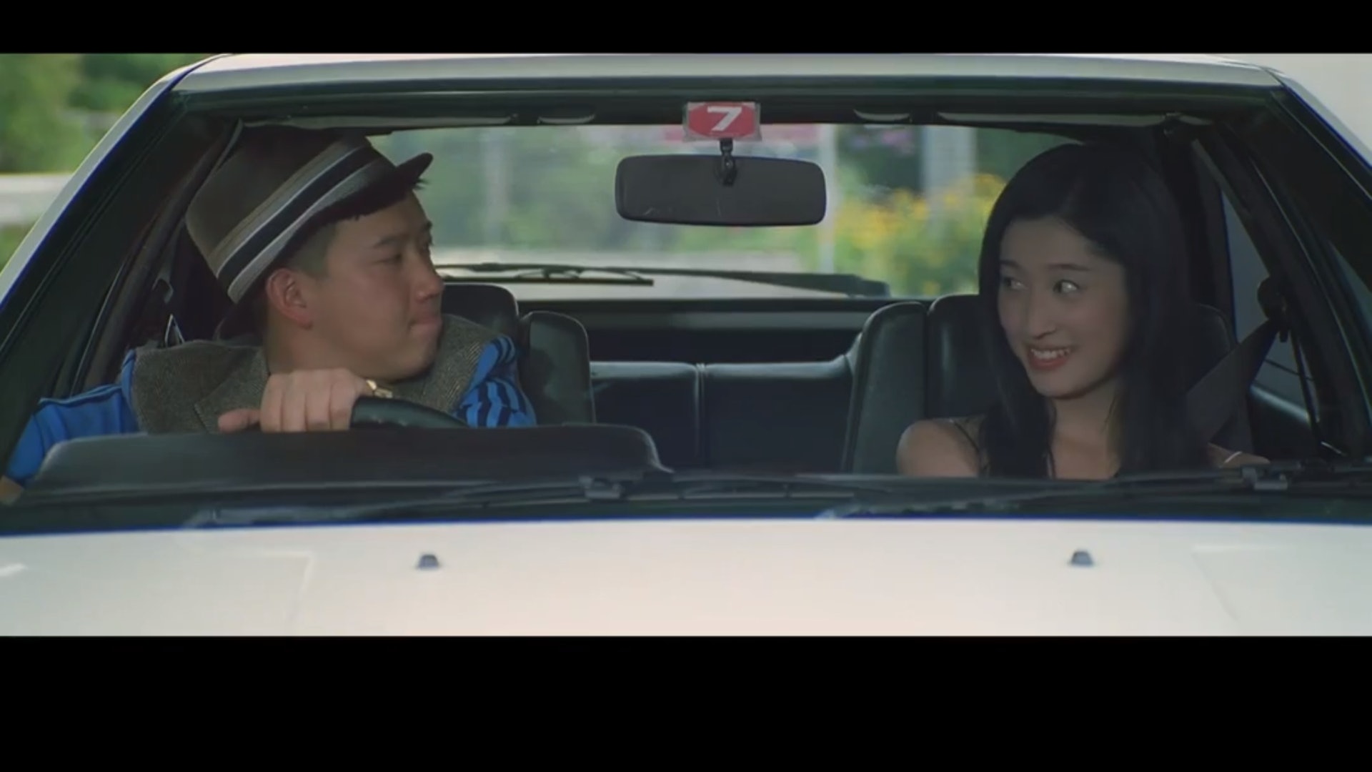 《頭文字D》中,杜汶澤乘機想帶田中千繪去時鐘酒店開心一下。(影片擷圖) 《頭文字D》中,杜汶澤乘機想帶田中千繪去時鐘酒店開心一下。(影片擷圖)