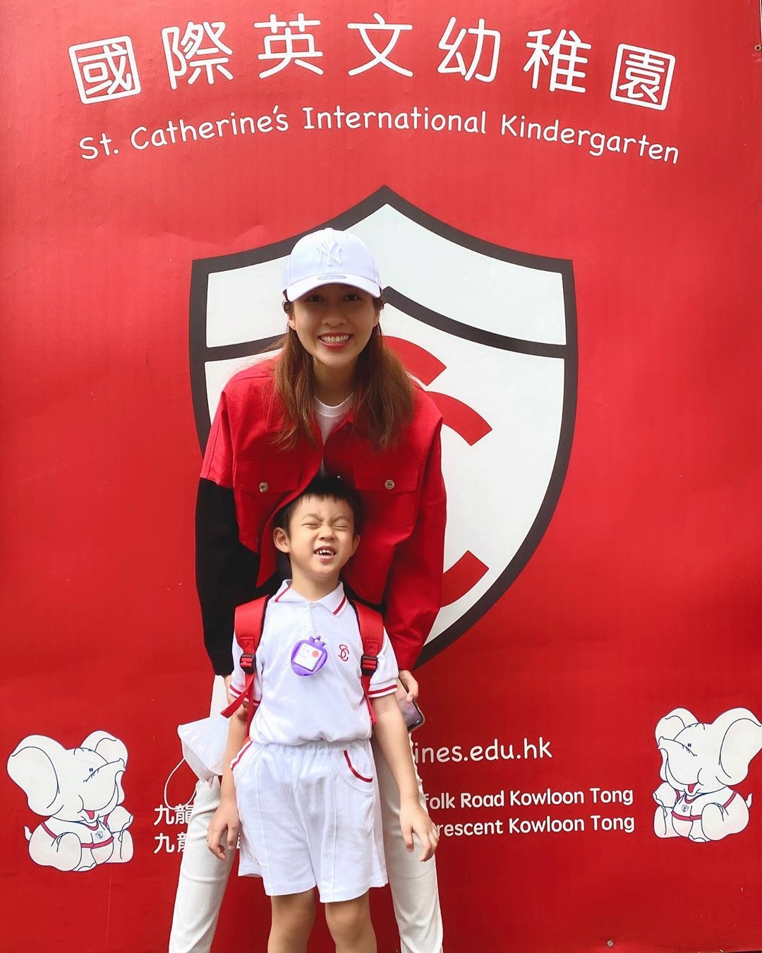 星二代開學 陳敏之囝囝返名幼好淡定孫慧雪囝囝反應大不同 香港01 即時娛樂