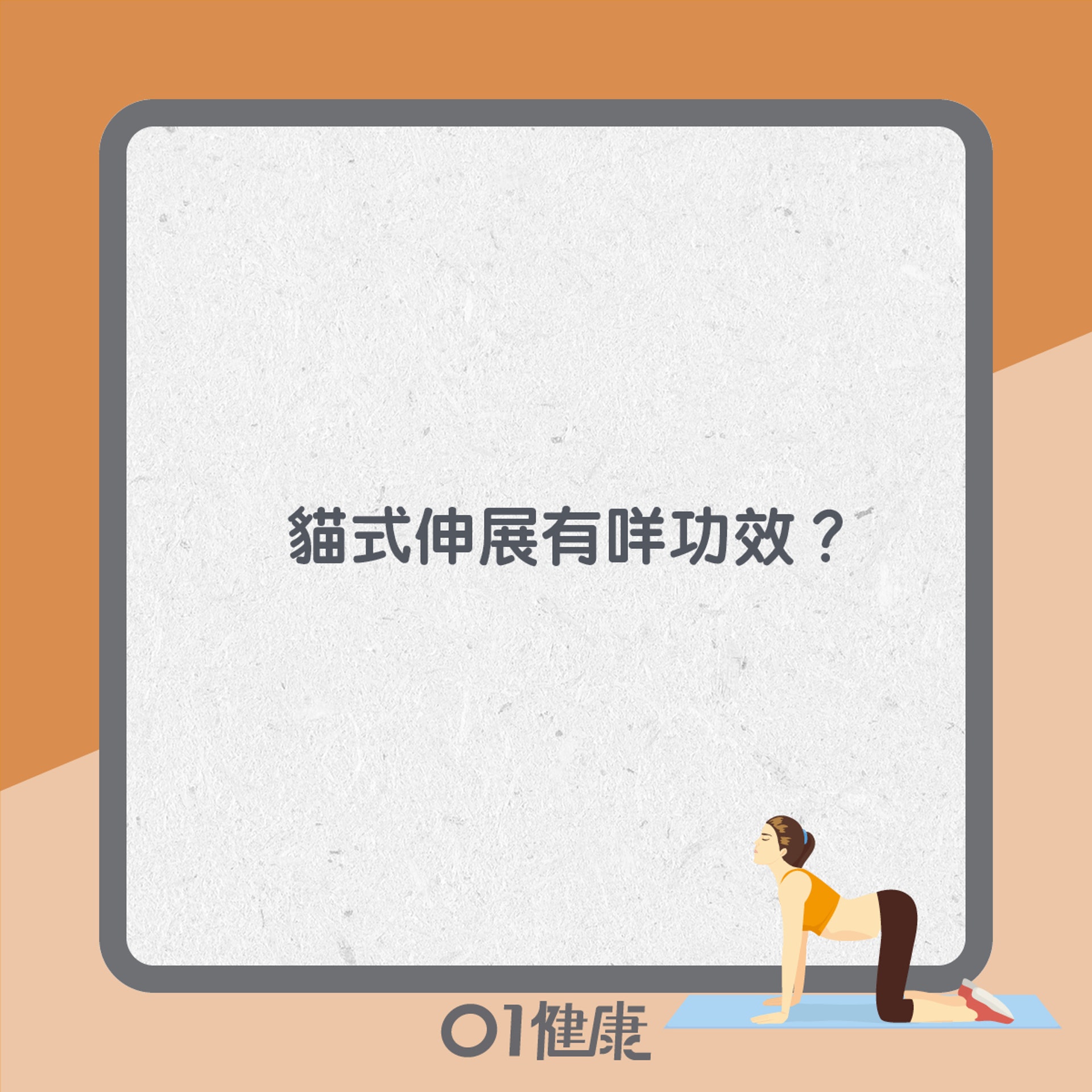 貓式伸展逐格睇(01製圖) 貓式伸展逐格睇(01製圖)
