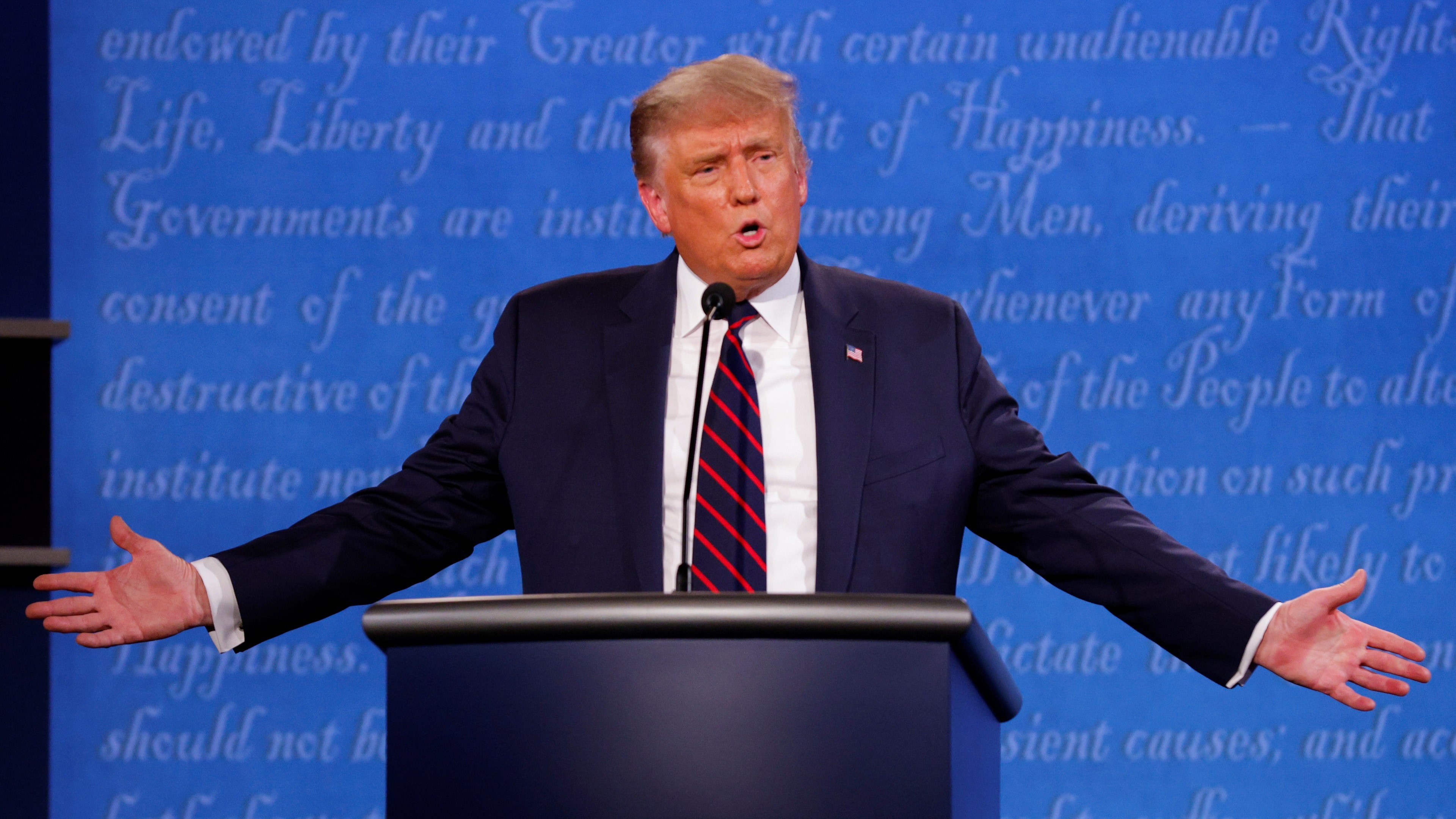 【美國大選辯論】特朗普再質疑選舉將有舞弊　籲支持者去票站監票