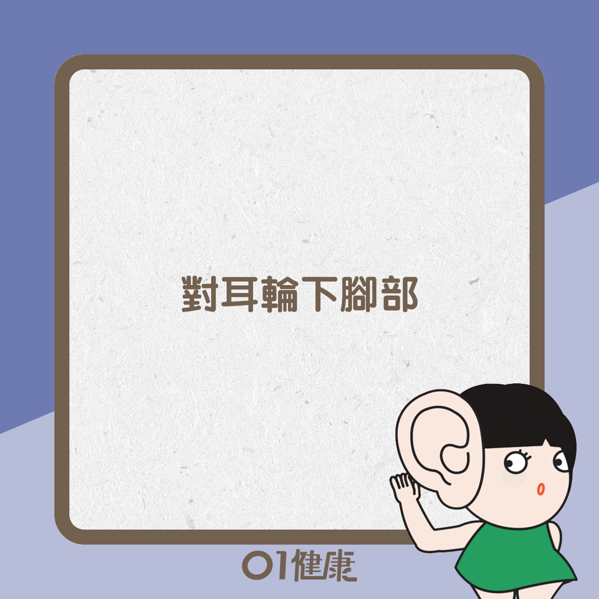 紓緩腳痛耳穴(01製圖) 紓緩腳痛耳穴(01製圖)