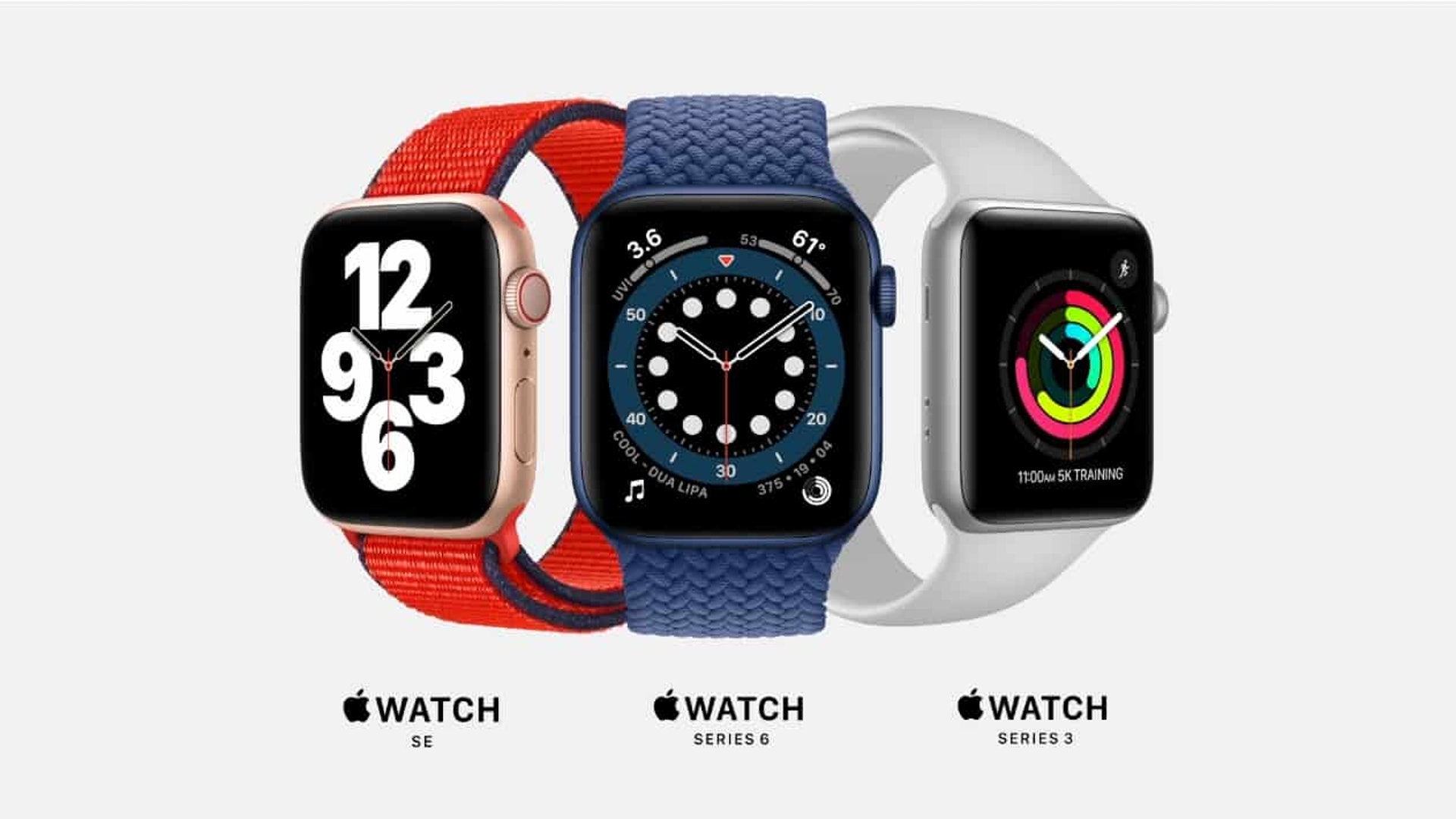 如果想買入門Apple Watch,究竟揀SE還是3好?(Apple) 如果想買入門Apple Watch,究竟揀SE還是3好?(Apple)