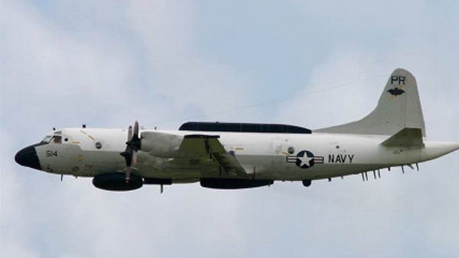 美軍EP-3偵察機再進南海 同型機曾是2001年撞機事件「主角」 美軍EP-3偵察機再進南海 同型機曾是2001年撞機事件「主角」