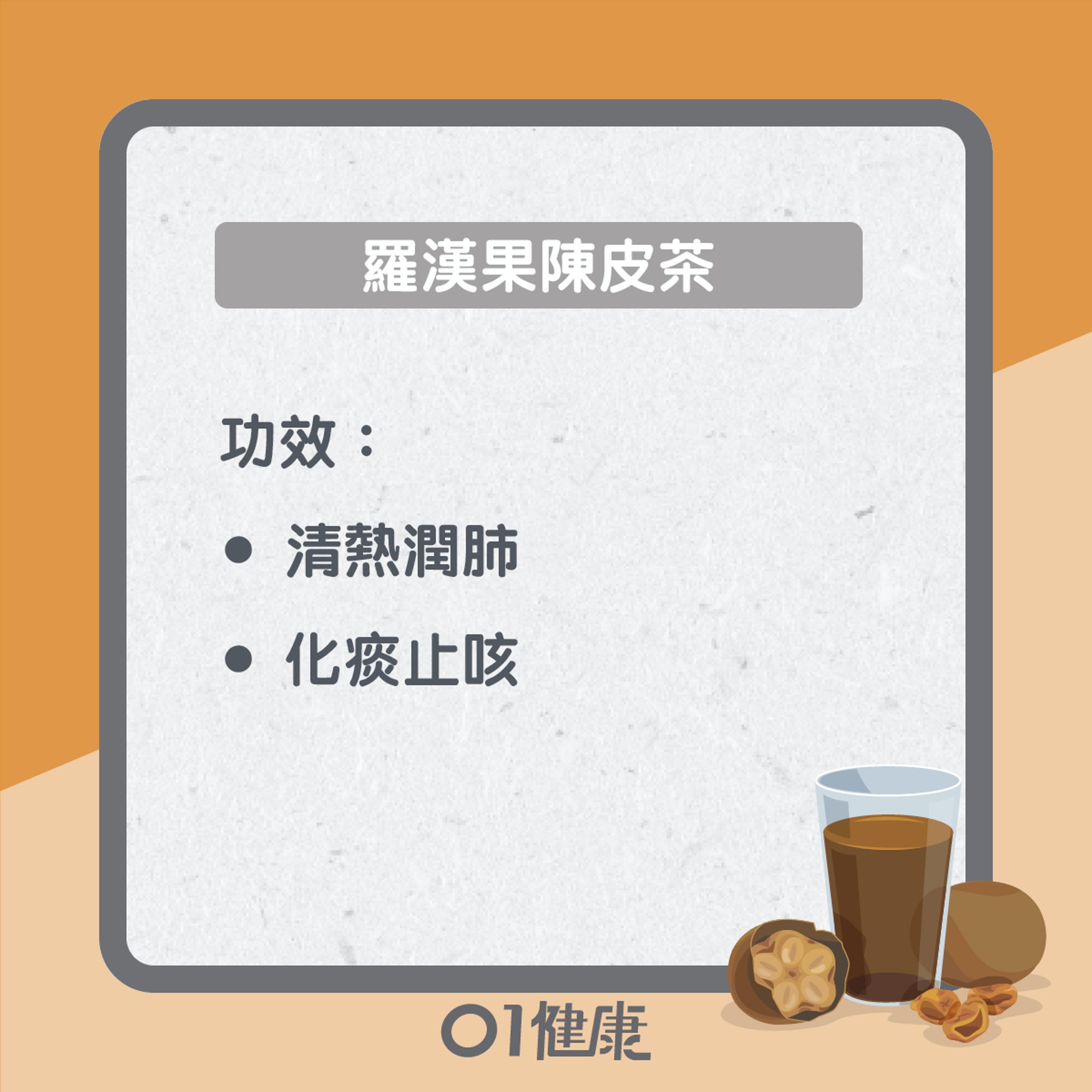 羅漢果陳皮茶(01製圖) 羅漢果陳皮茶(01製圖)