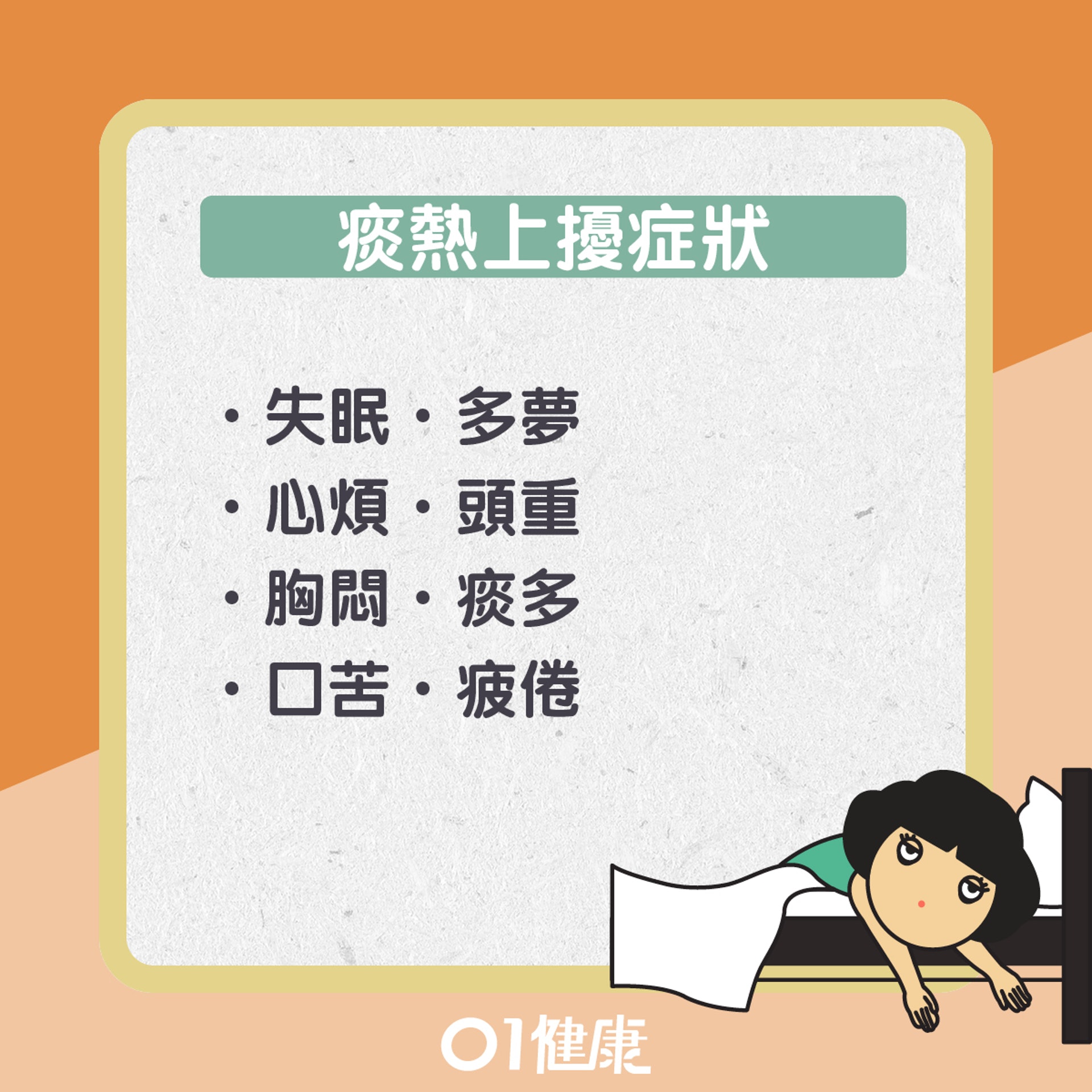 易失眠的體質(01製圖) 易失眠的體質(01製圖)