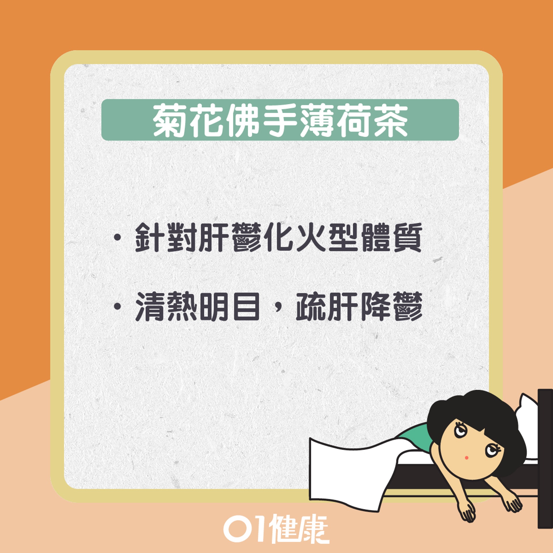 菊花佛手薄荷茶(01製圖) 菊花佛手薄荷茶(01製圖)