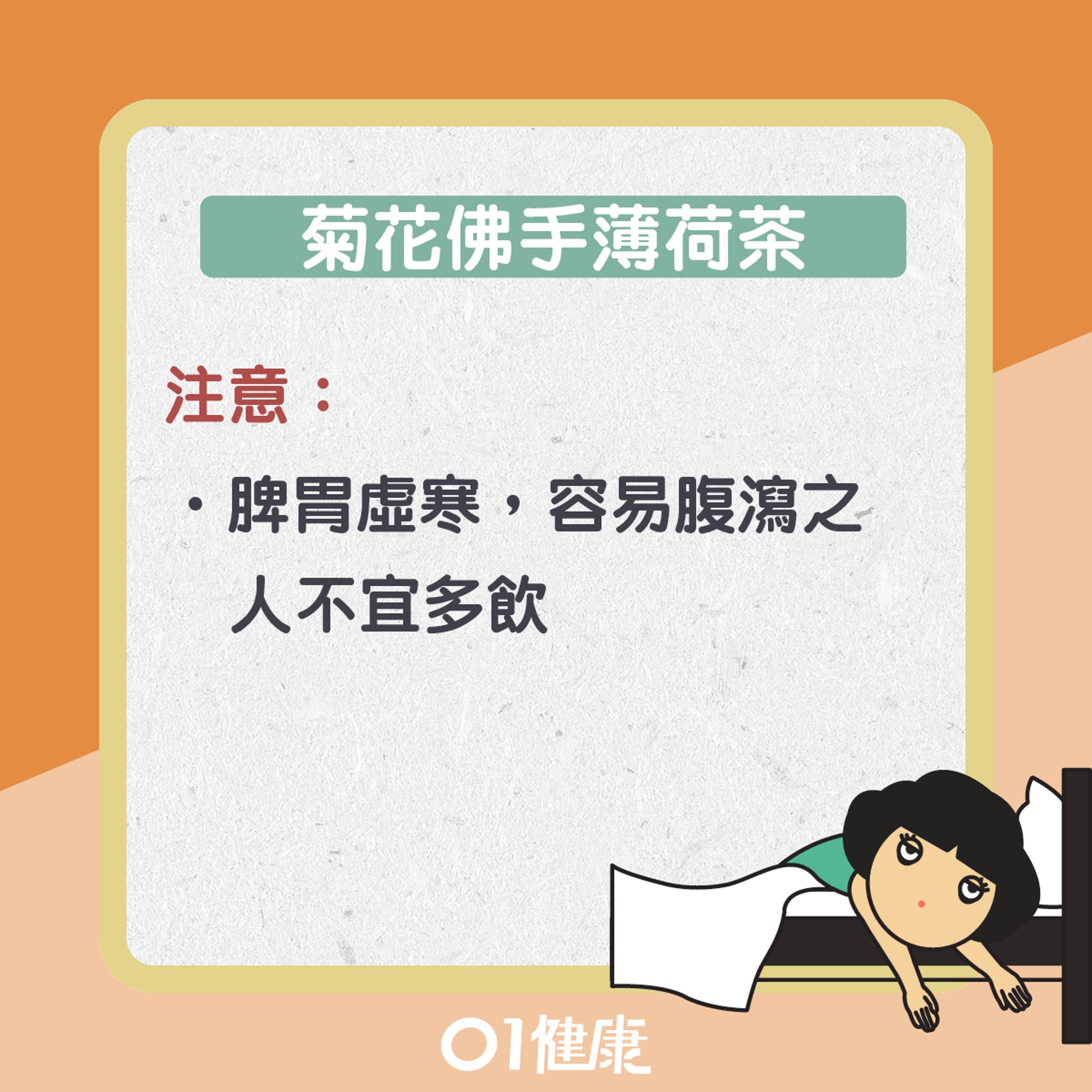 菊花佛手薄荷茶(01製圖) 菊花佛手薄荷茶(01製圖)