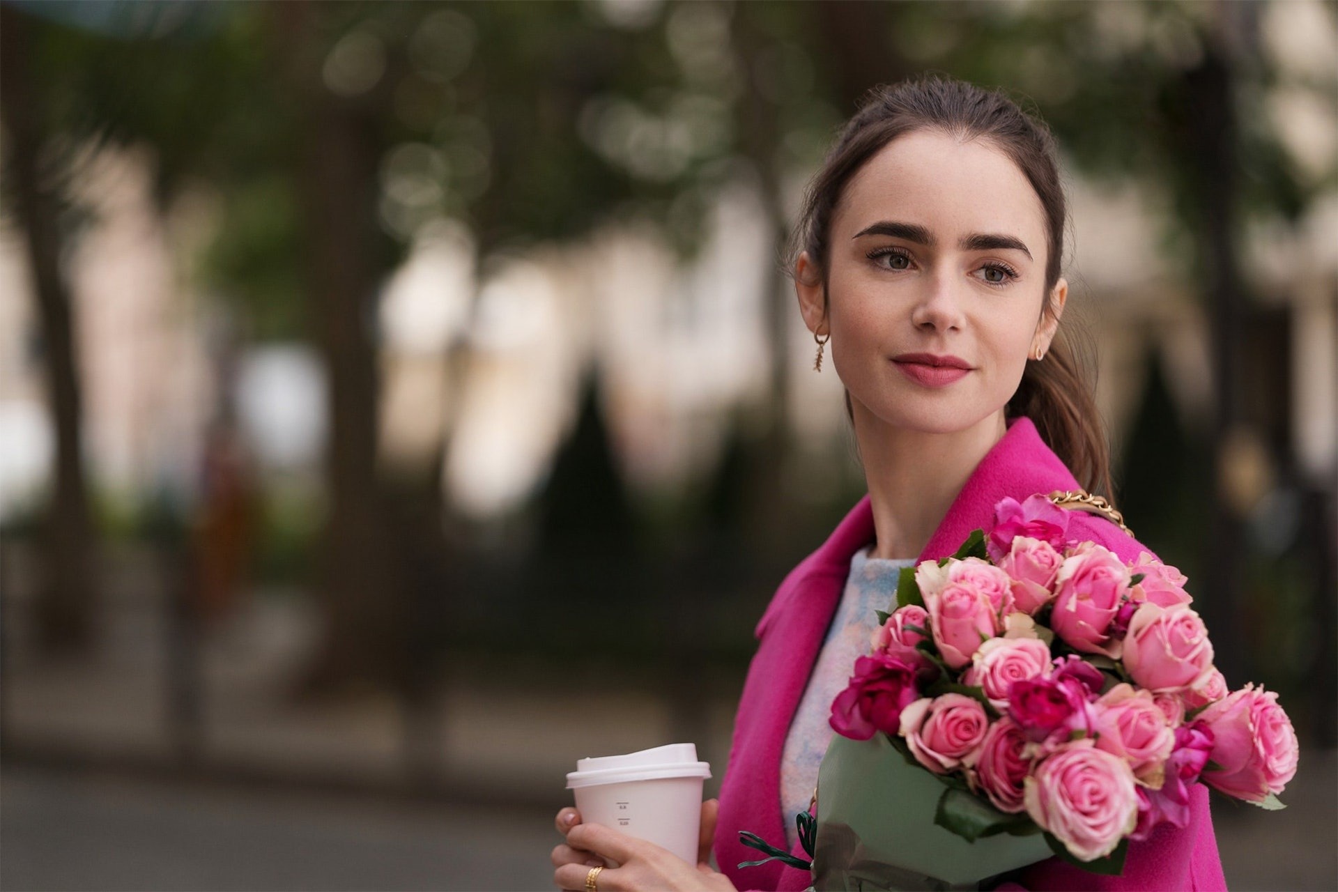 Lily Collins擔任女主角。(劇照) Lily Collins擔任女主角。(劇照)