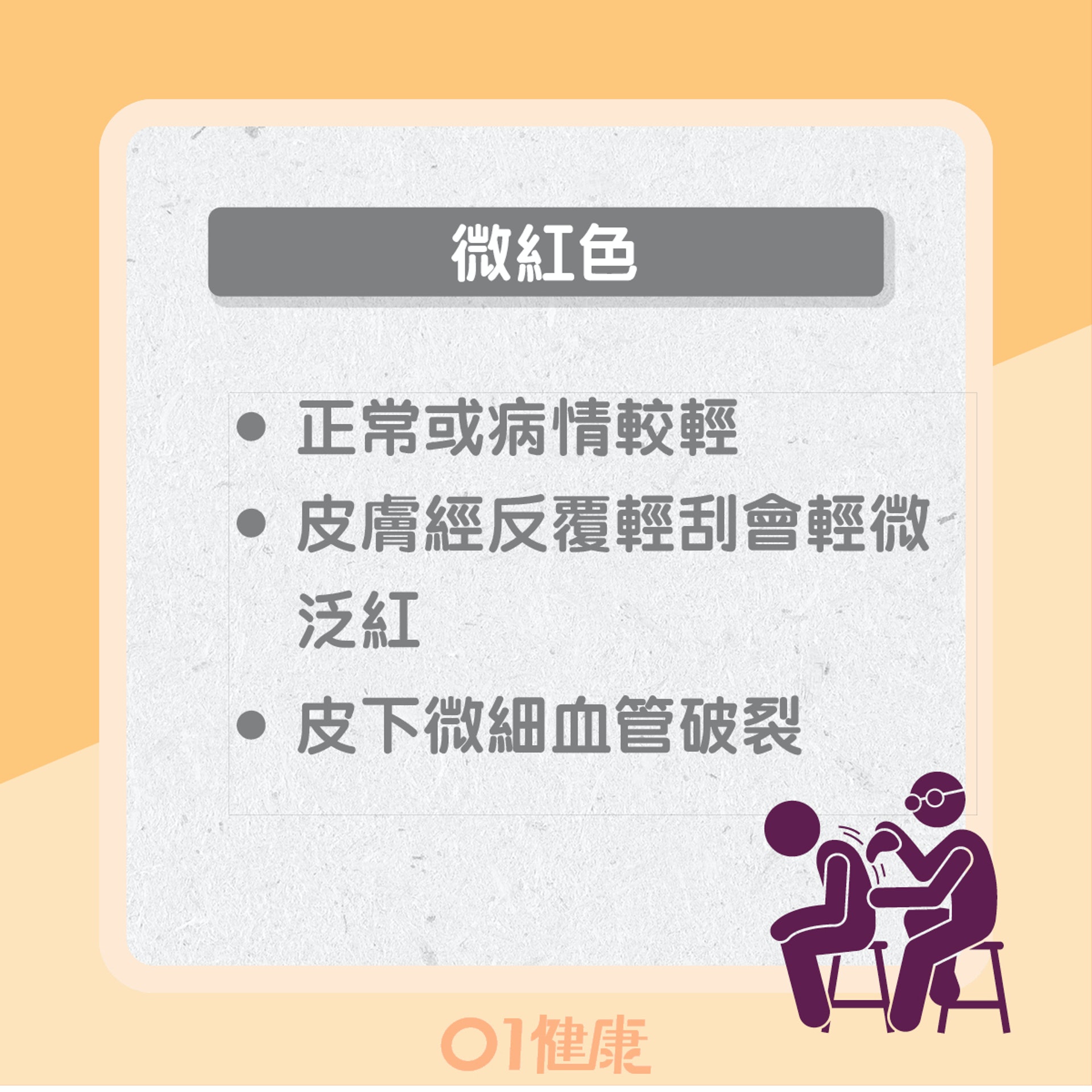 刮痧顏色代表身體有不同問題?(01製圖) 刮痧顏色代表身體有不同問題?(01製圖)
