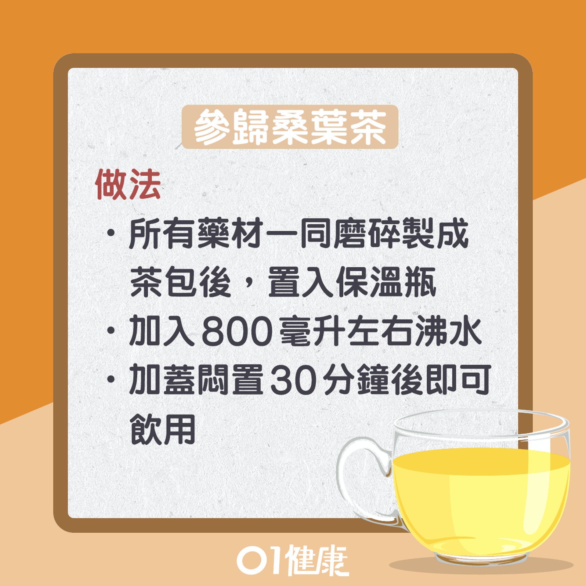 參歸桑葉茶(01製圖) 參歸桑葉茶(01製圖)