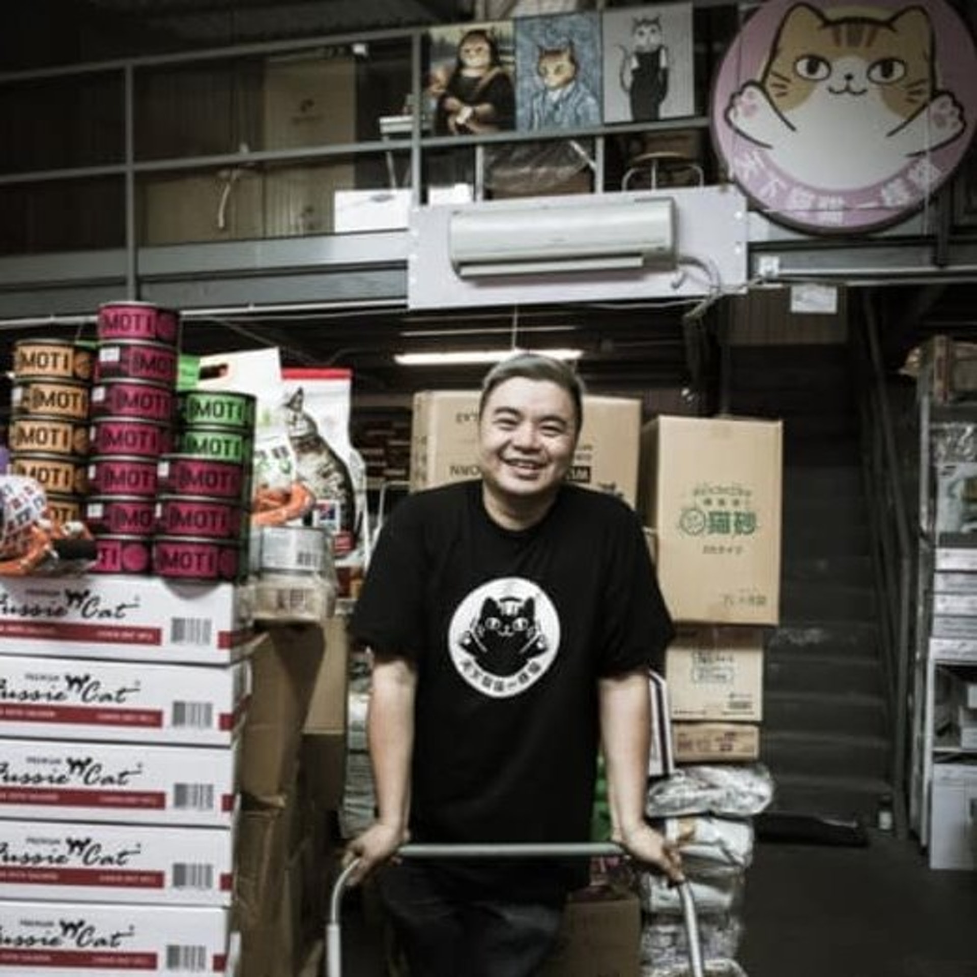 「天下貓貓一樣貓」創辦人之一Antony Leung。 「天下貓貓一樣貓」創辦人之一Antony Leung。