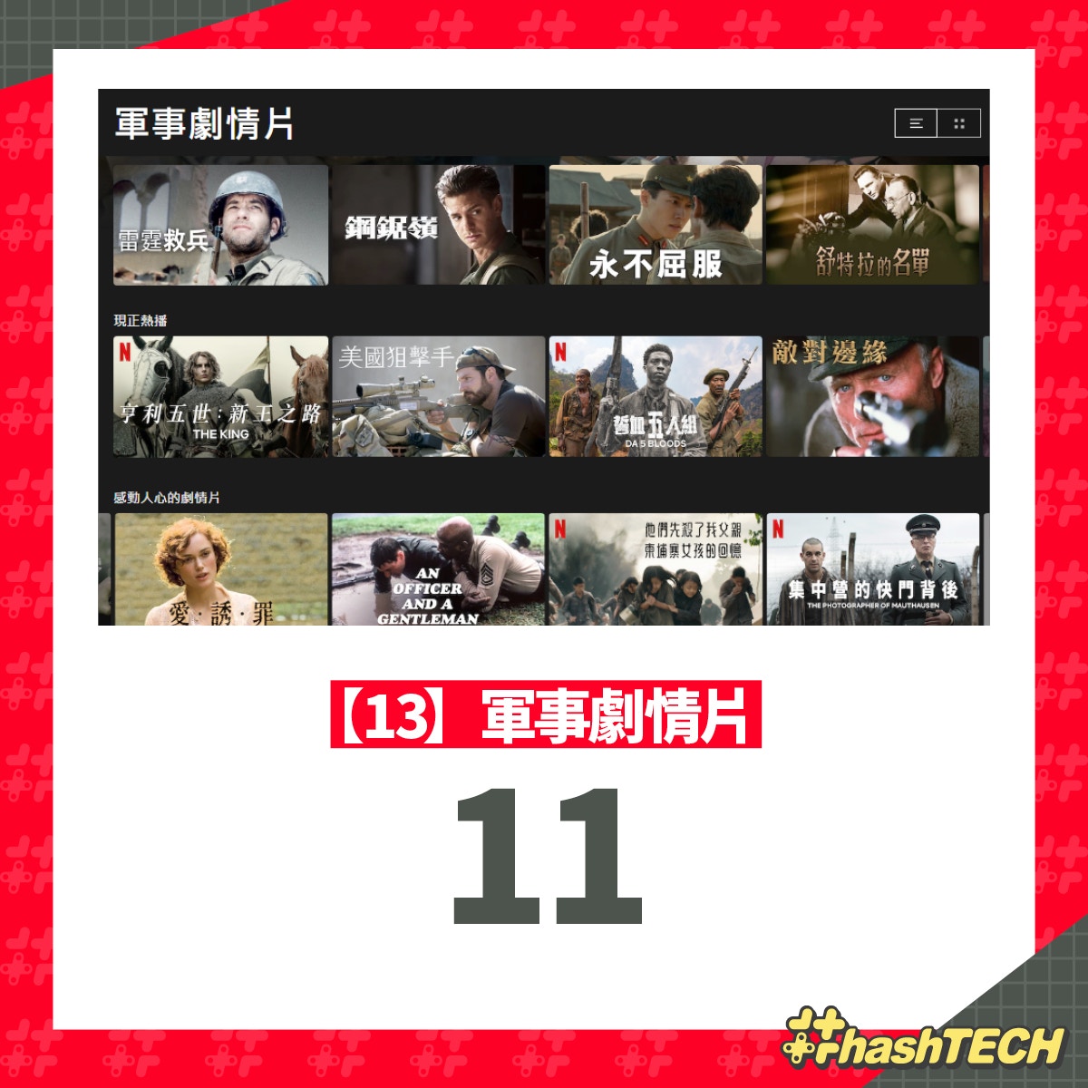 NETFLIX 8月下架清單雷霆救兵／思‧裂13套高質電影最後召集