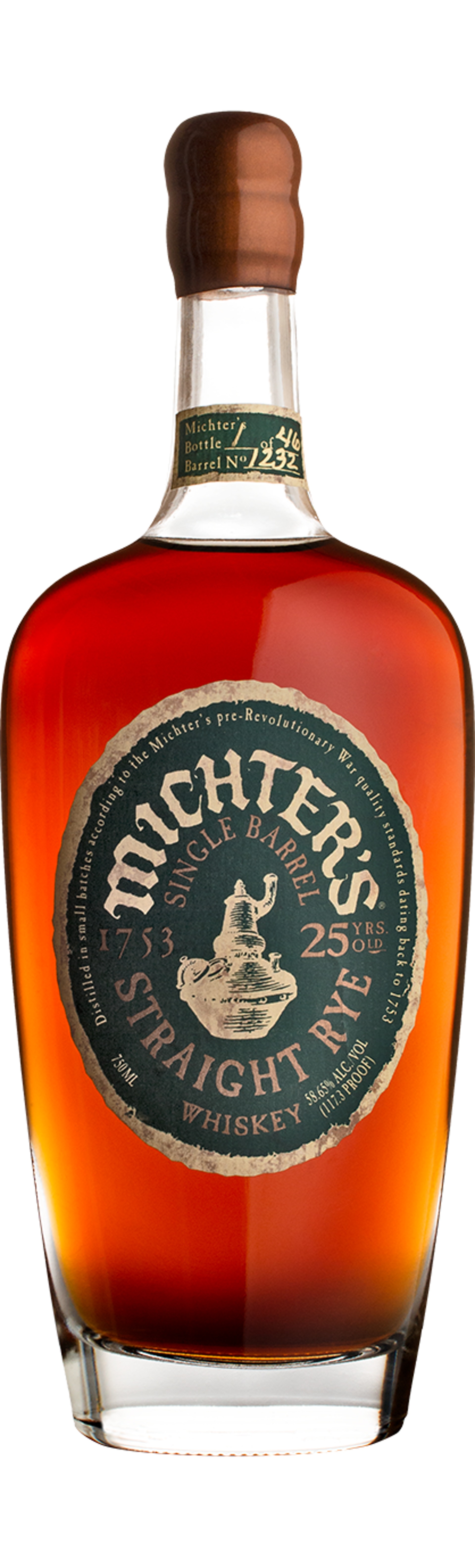 25 YEAR KENTUCKY STRAIGHT RYE(圖片來源:Michter’s) 25 YEAR KENTUCKY STRAIGHT RYE(圖片來源:Michter’s)