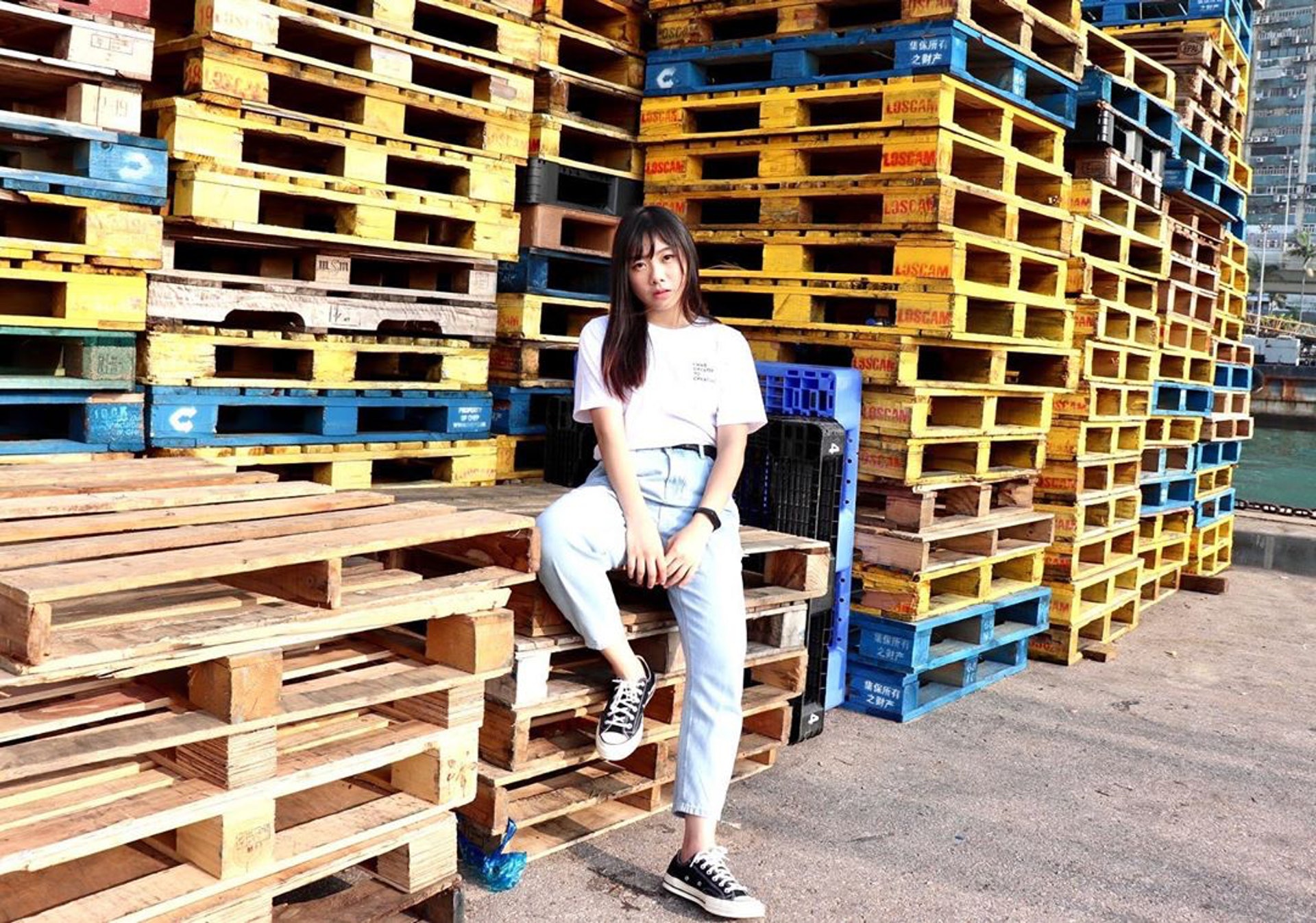 大型貨物拉架。(ig@ yattungtung) 大型貨物拉架。(ig@ yattungtung)