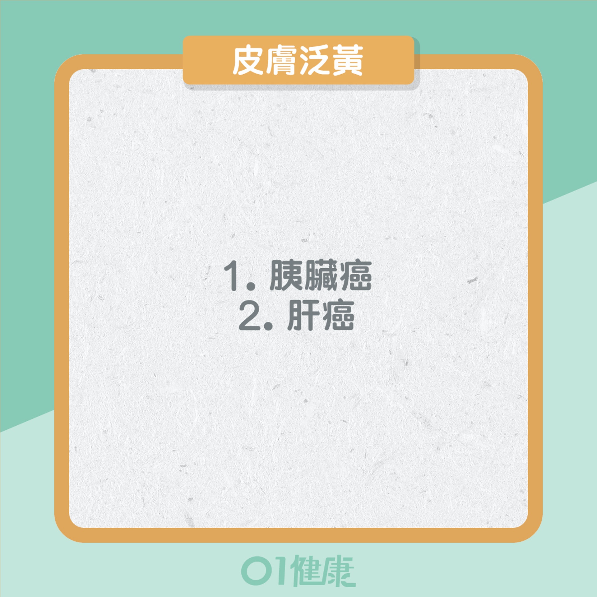 10個癌病徵兆(01製圖) 10個癌病徵兆(01製圖)
