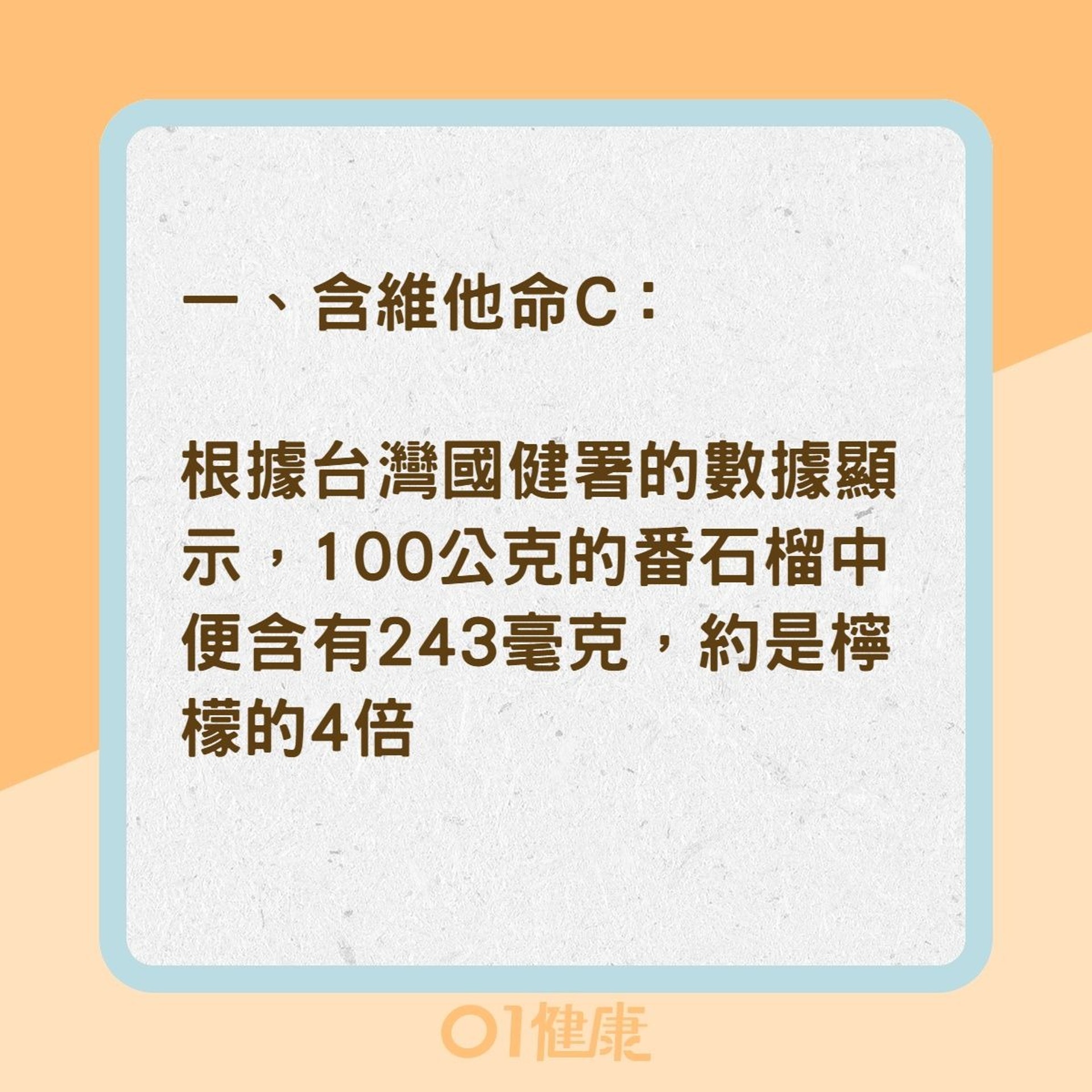 強化骨質水果中含有4種營養素（01製圖）