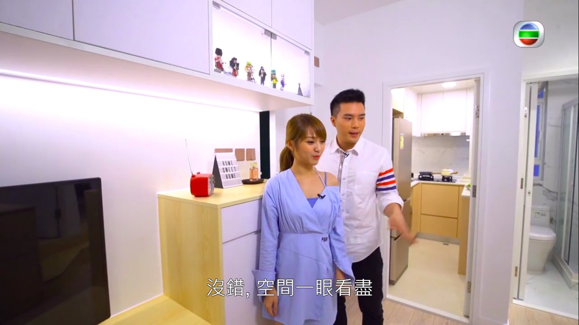 311呎的單位「一眼睇晒」,原來更要住4個人?(《安樂蝸》電視截圖) 311呎的單位「一眼睇晒」,原來更要住4個人?(《安樂蝸》電視截圖)