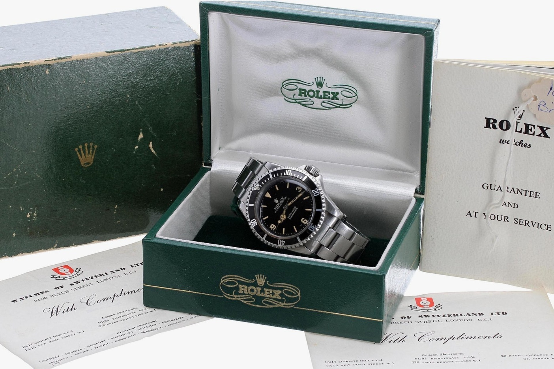 Rolex Submariner 5512 Explorer(圖片來源:Gardiner Houlgate) Rolex Submariner 5512 Explorer(圖片來源:Gardiner Houlgate)