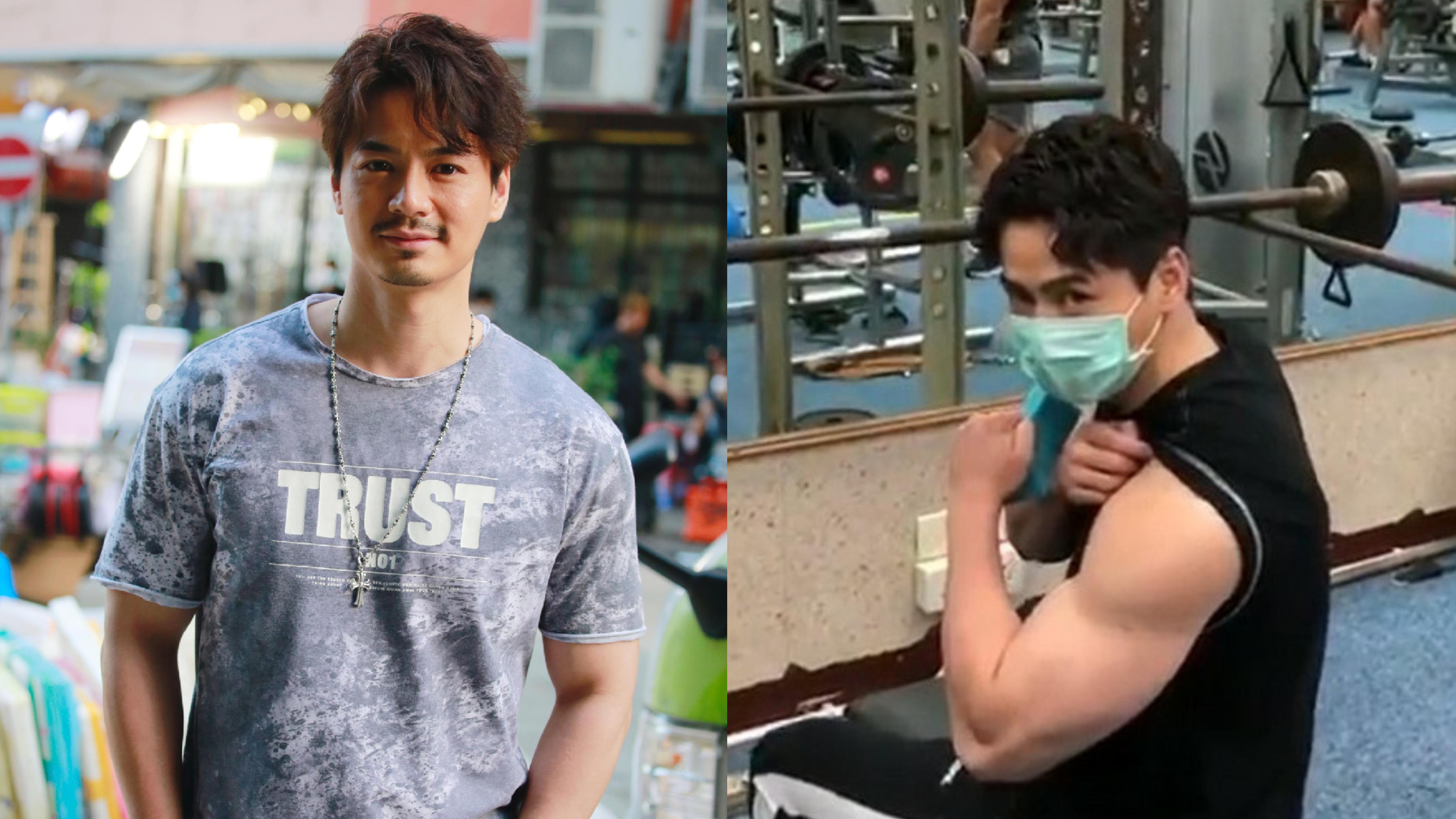 羅子溢IG曬做Gym片騷麒麟臂　網民︰手臂粗過大腿
