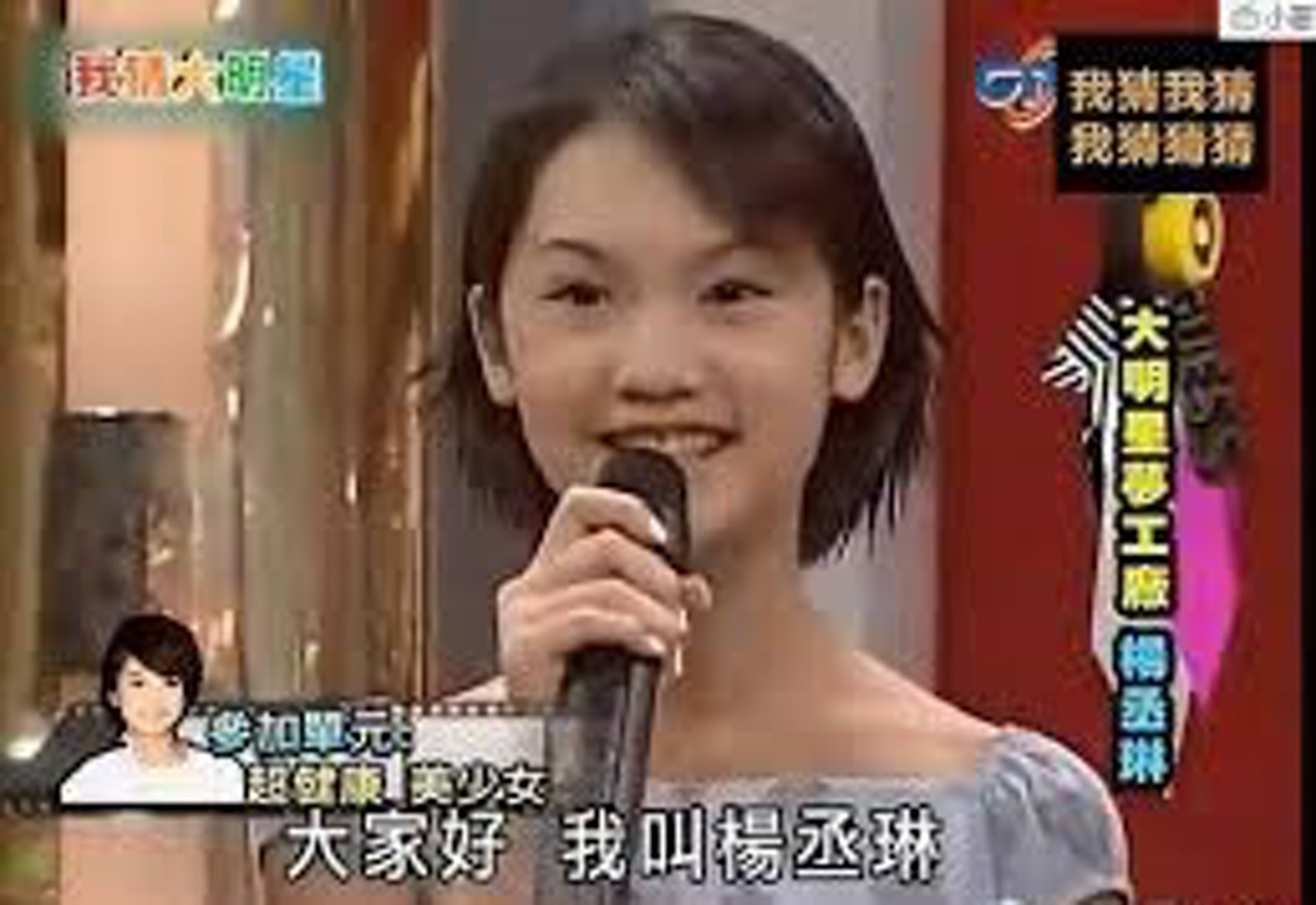 楊丞琳於1999年參加「健康美少女」選拔賽晉級決賽，正式踏足娛樂圈。（網上圖片）