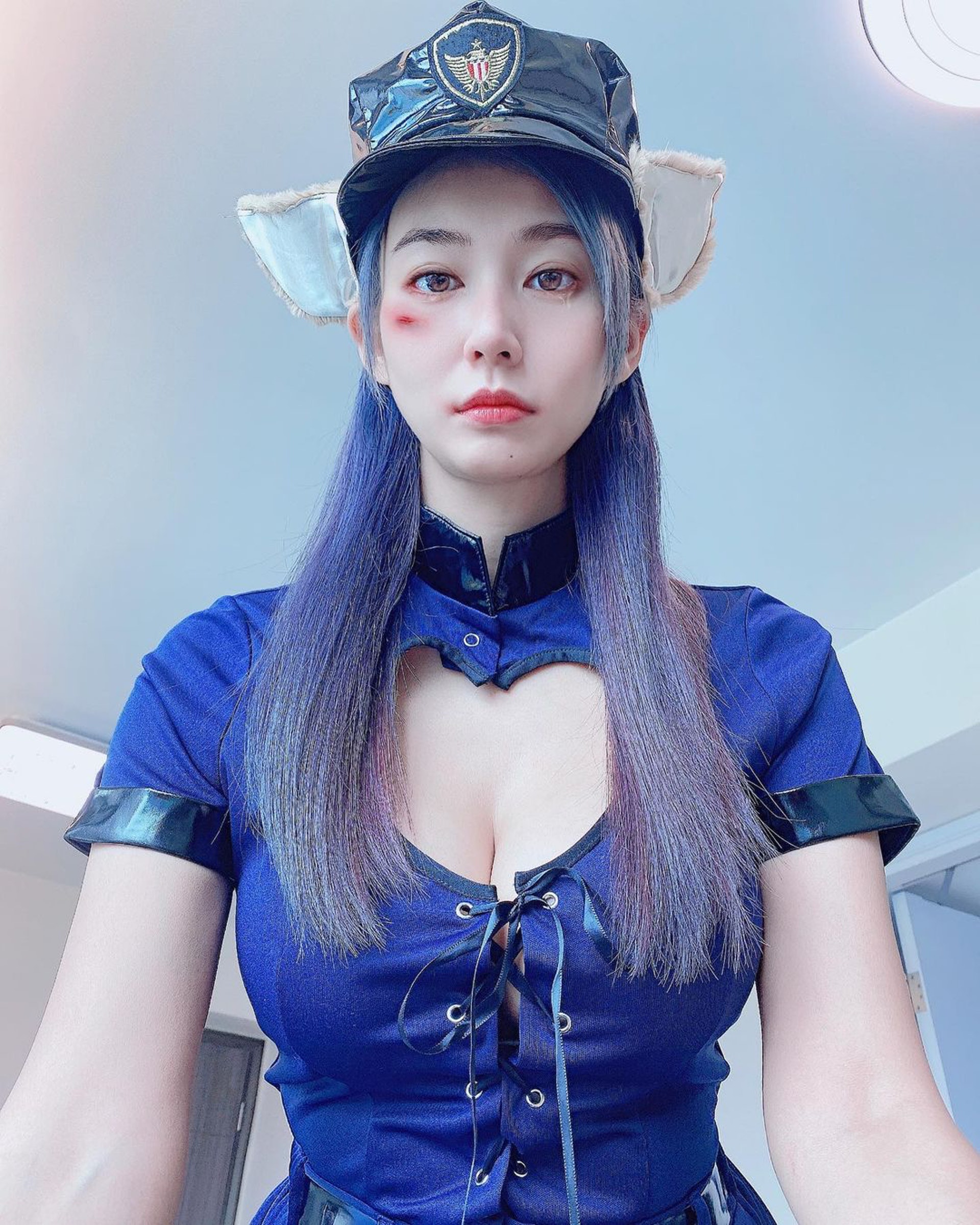Xenia萬聖節的裝扮。(Instagram@xeniachong) Xenia萬聖節的裝扮。(Instagram@xeniachong)