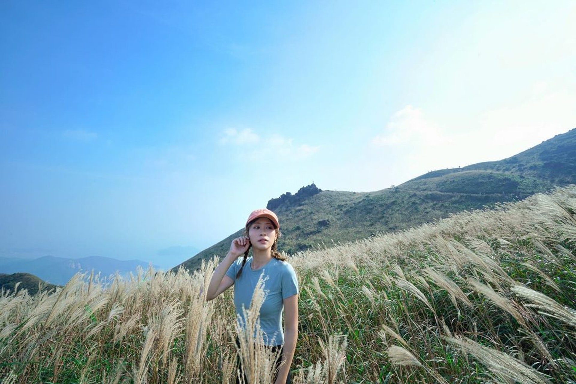 林凱恩趁閒日約朋友上大東山賞芒草。(林凱恩Insatgram) 林凱恩趁閒日約朋友上大東山賞芒草。(林凱恩Insatgram)