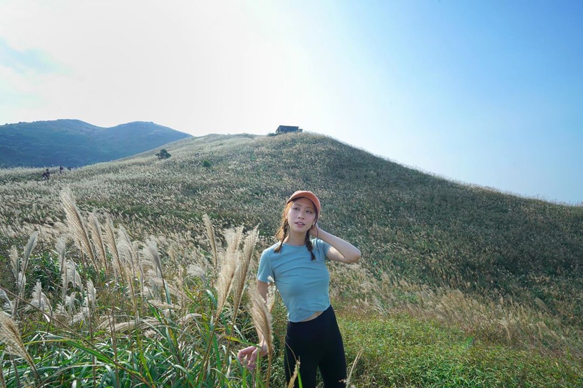 林凱恩趁閒日約朋友上大東山賞芒草。(林凱恩Insatgram) 林凱恩趁閒日約朋友上大東山賞芒草。(林凱恩Insatgram)