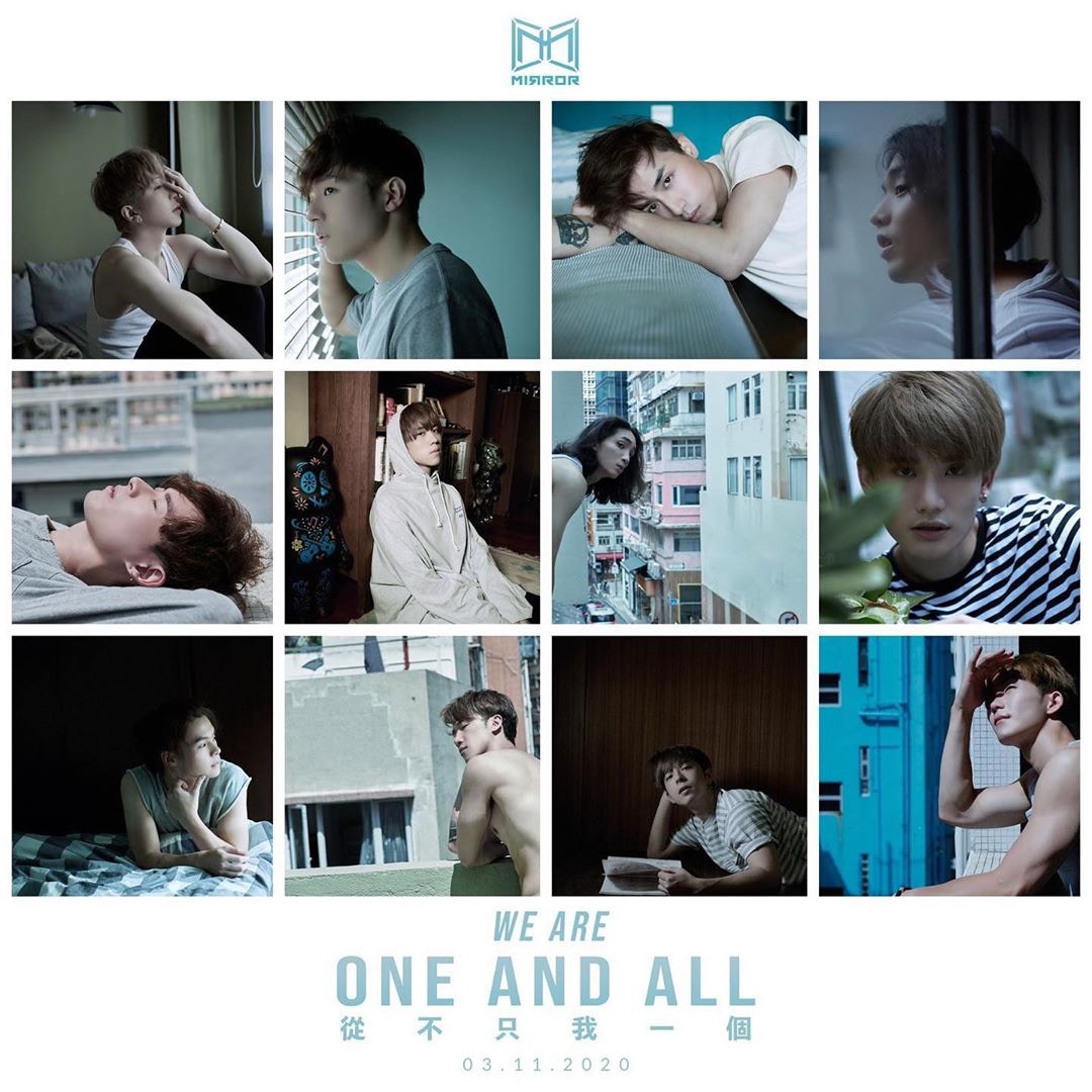 人氣男子組合MIRROR成軍兩年，早前推出兩周年團歌《One And All》曬兄弟情。（IG/ @mirror.weare）