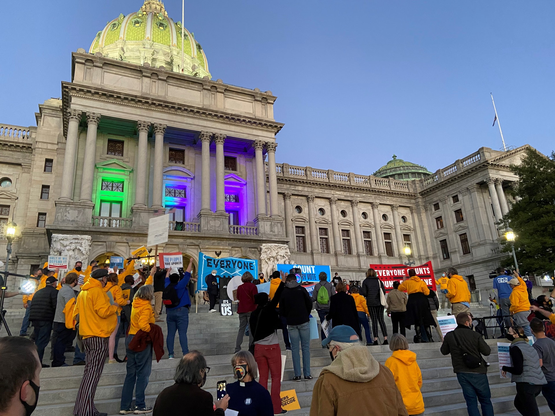 BLM示威在今年持續多個月,至今仍不時有示威活動。(路透社) BLM示威在今年持續多個月,至今仍不時有示威活動。(路透社)