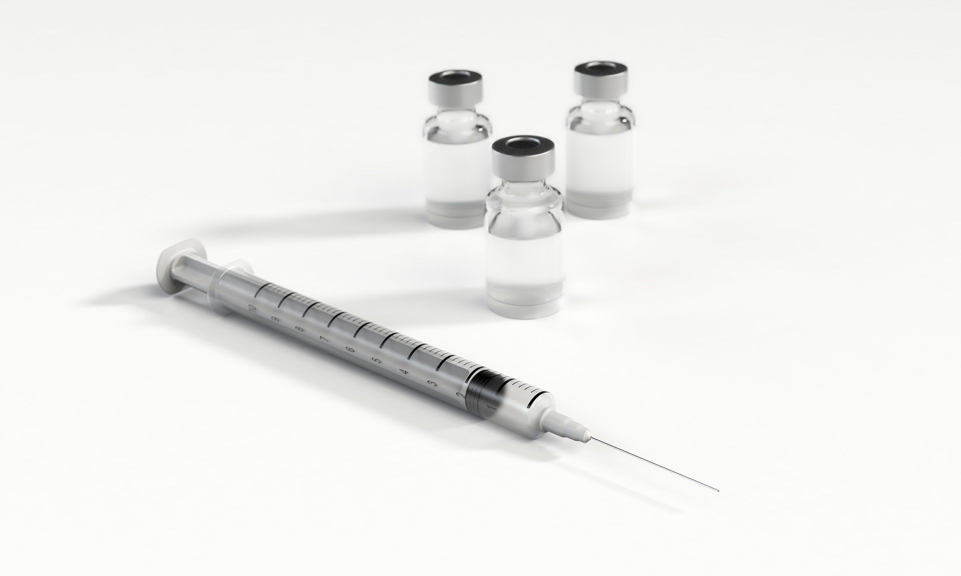 注射疫苗以增加抵抗力。（圖片：ArekSocha/Pixabay）