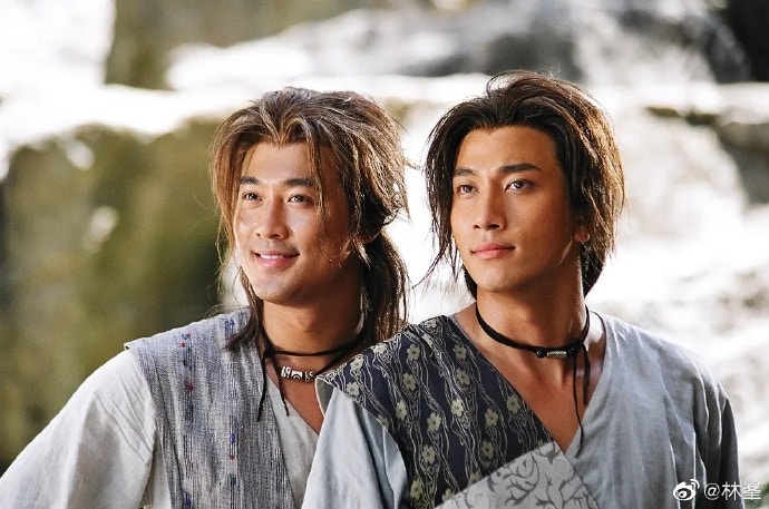 林峰和吴卓羲主演的剧集《大唐双龙传》在2004年播出后大受欢迎。（剧照）
