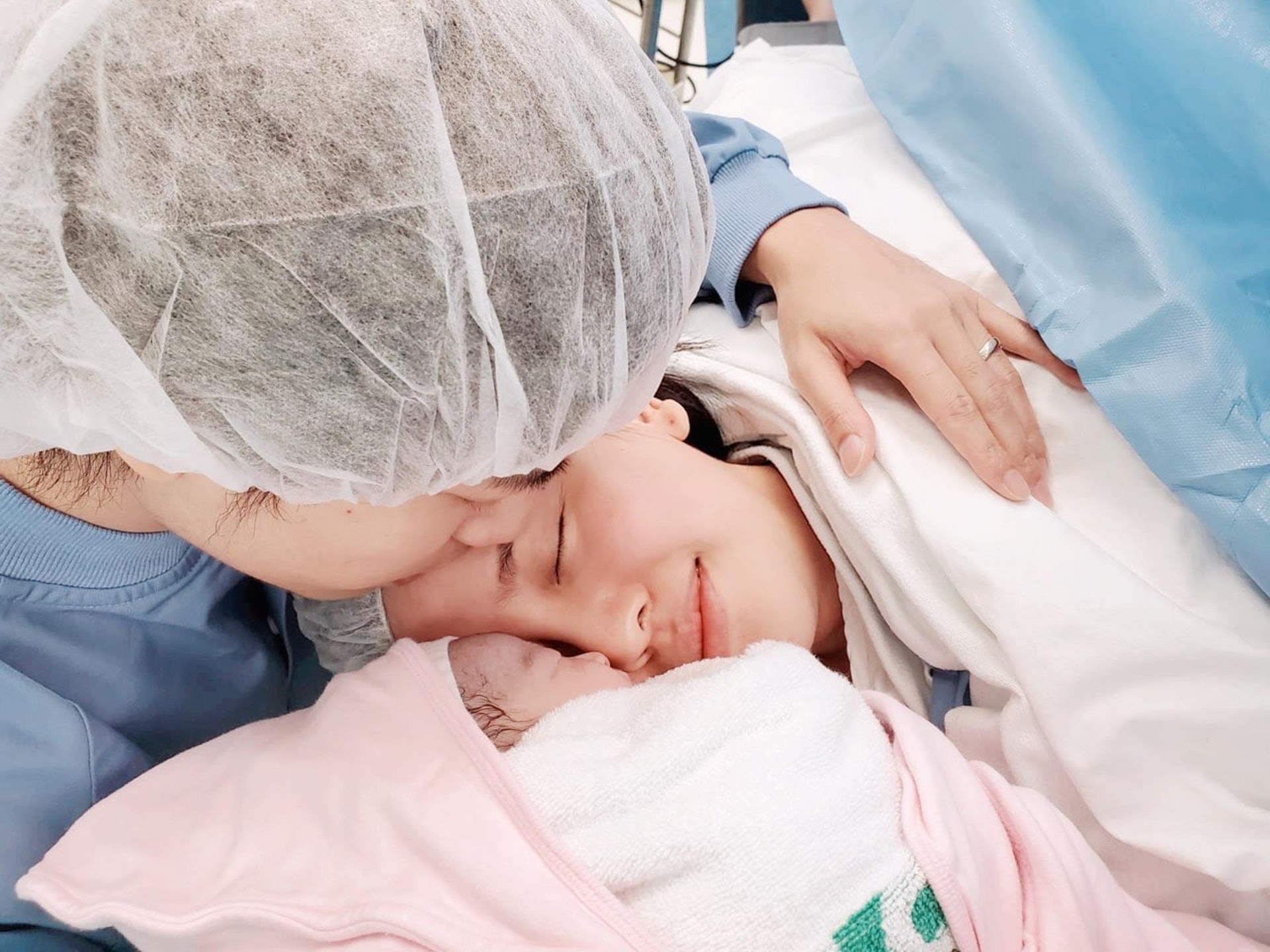 雨僑於8月誕下6磅重女女。(雨僑IG圖片) 雨僑於8月誕下6磅重女女。(雨僑IG圖片)