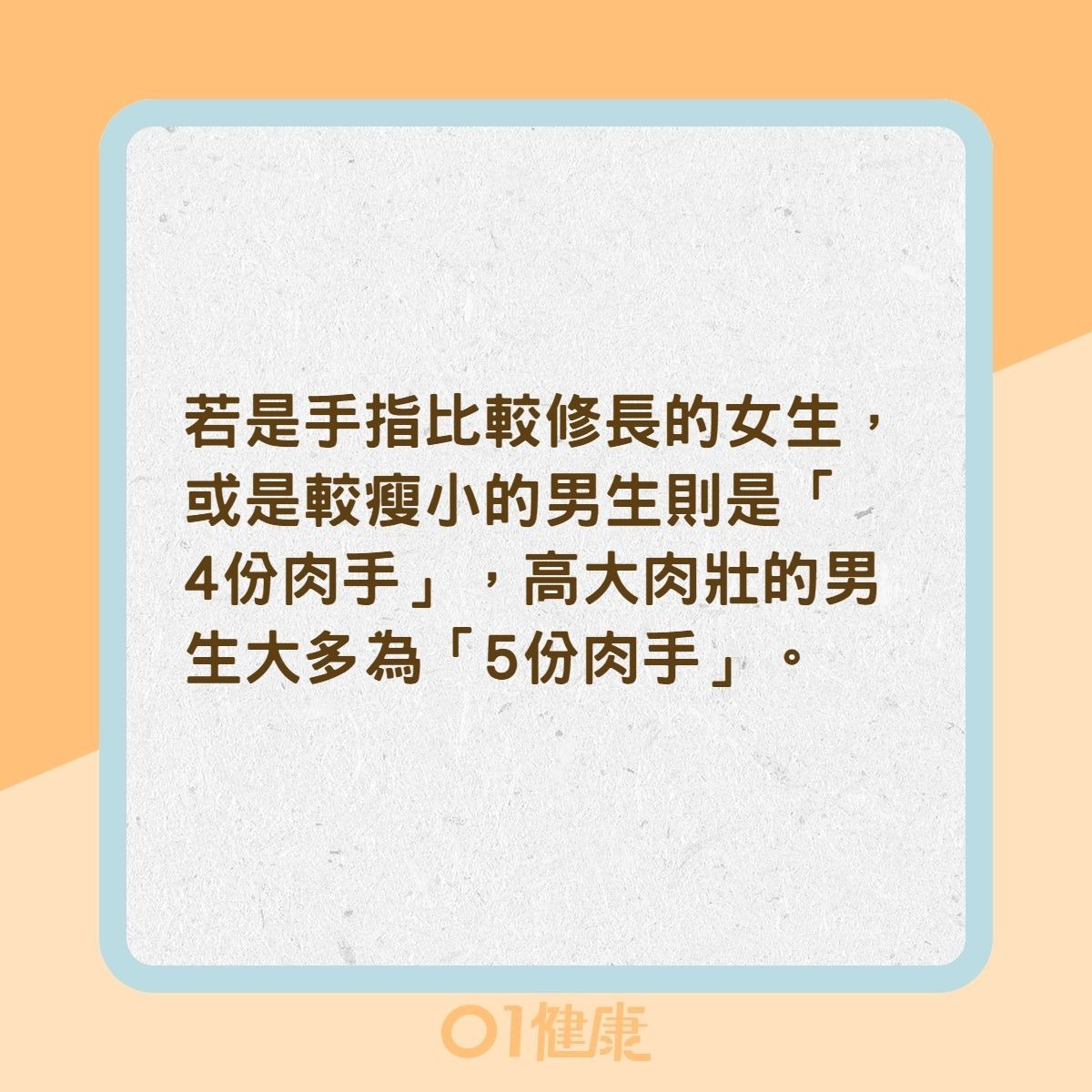 一份蛋白質是什麼？（01製圖）